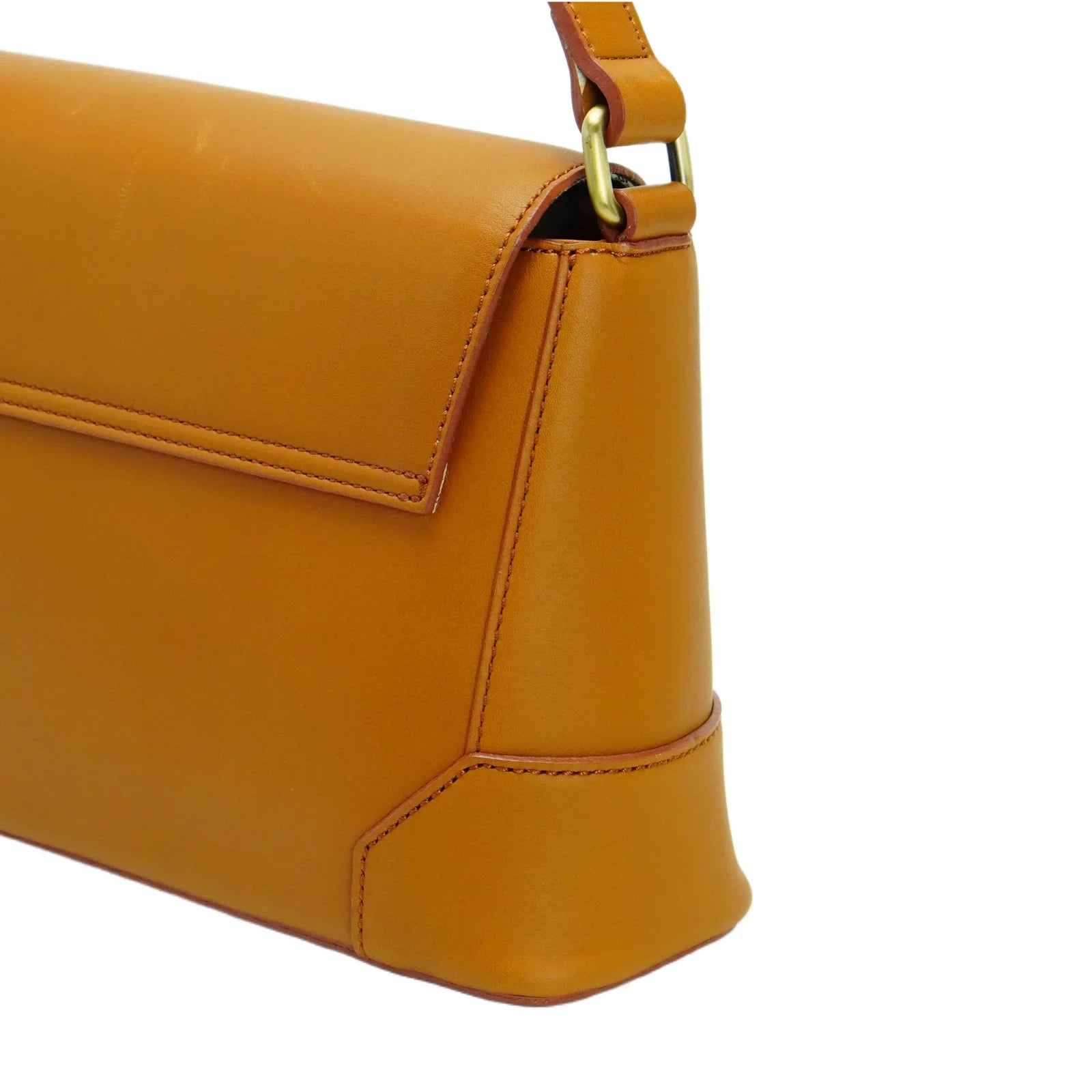 Burberry Leather Shoulder Bag Brown