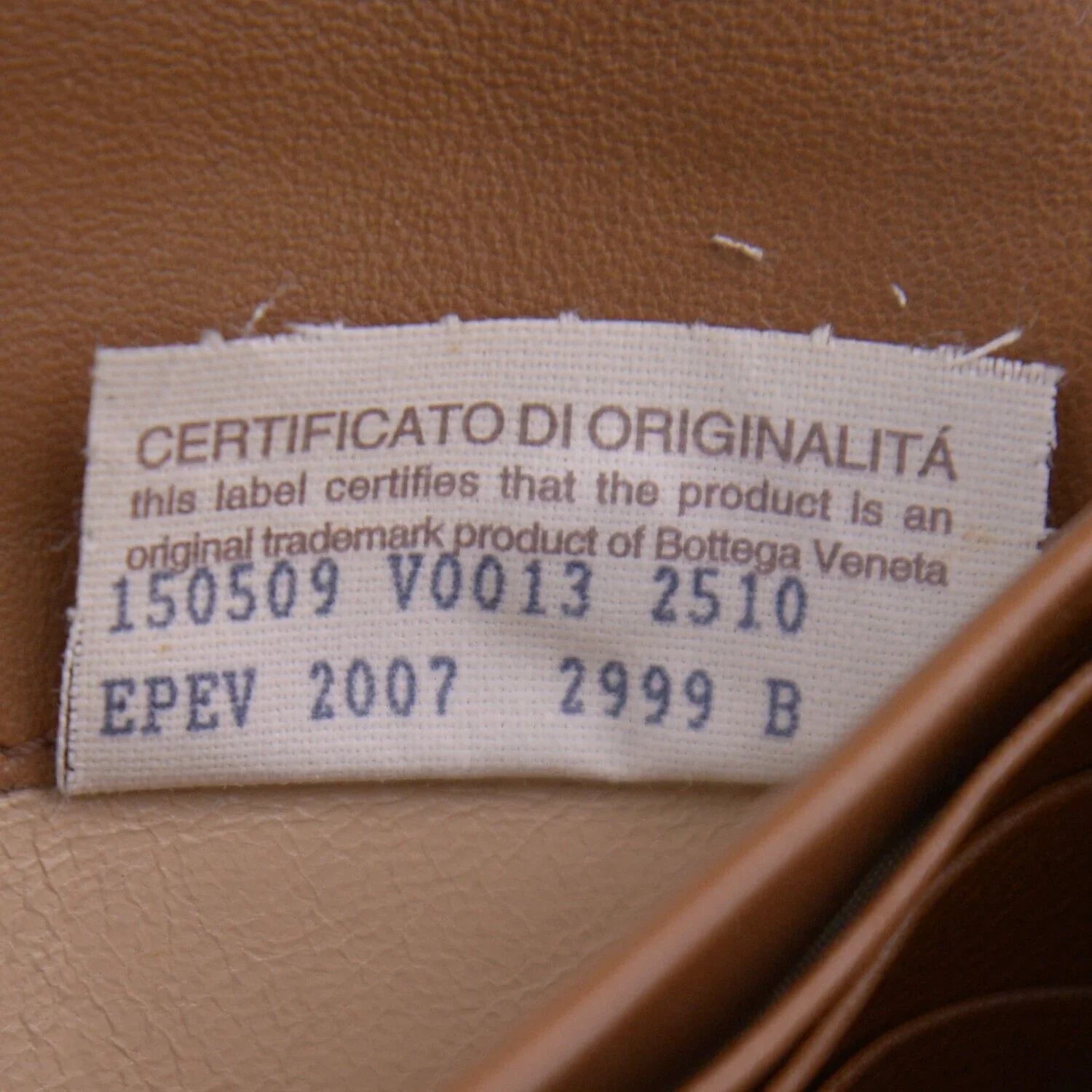 Bottega Veneta Intrecciato Long Wallet, Brown