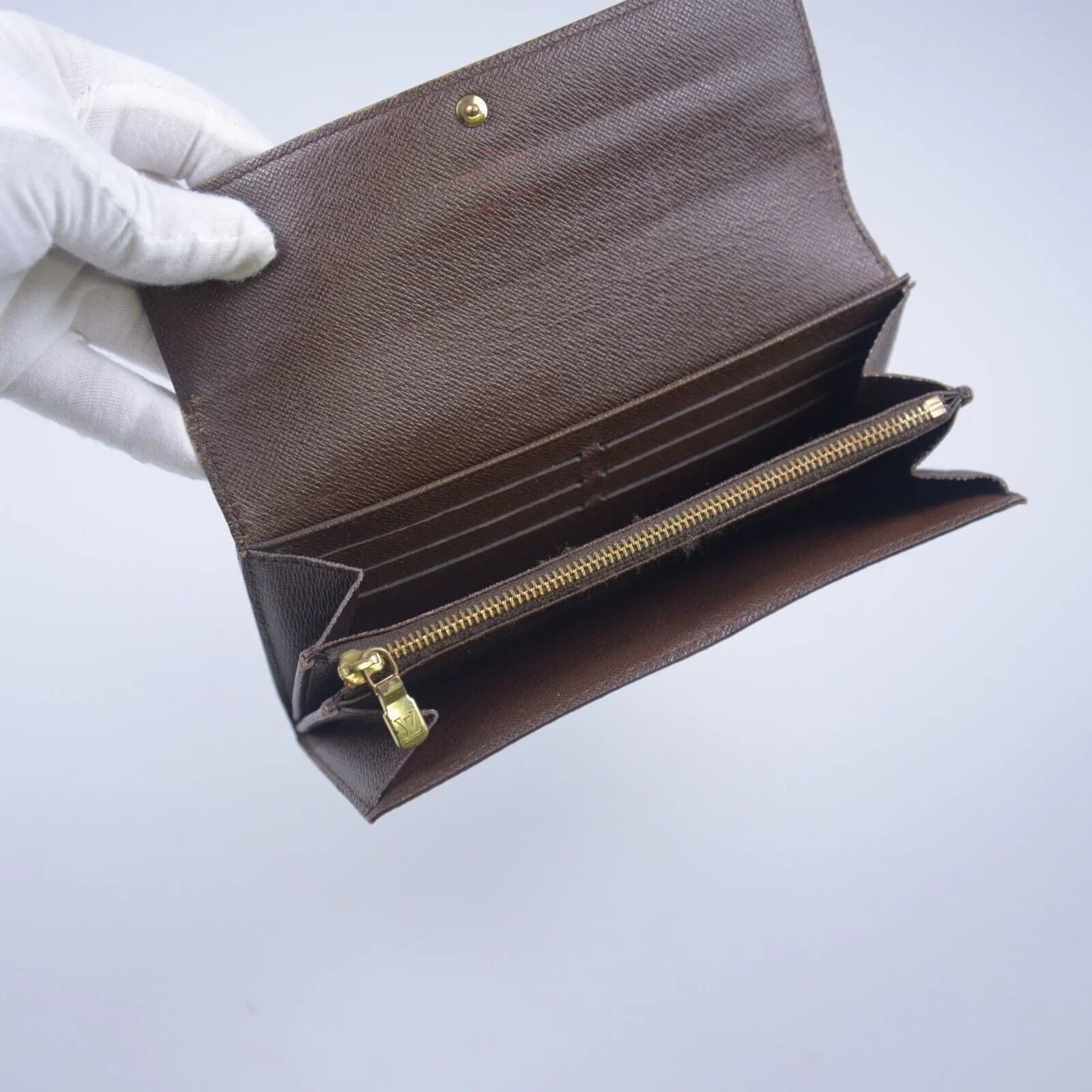 Louis Vuitton Damier Bifold Monogram Long Wallet Portefeuille Sala - Lost Designer