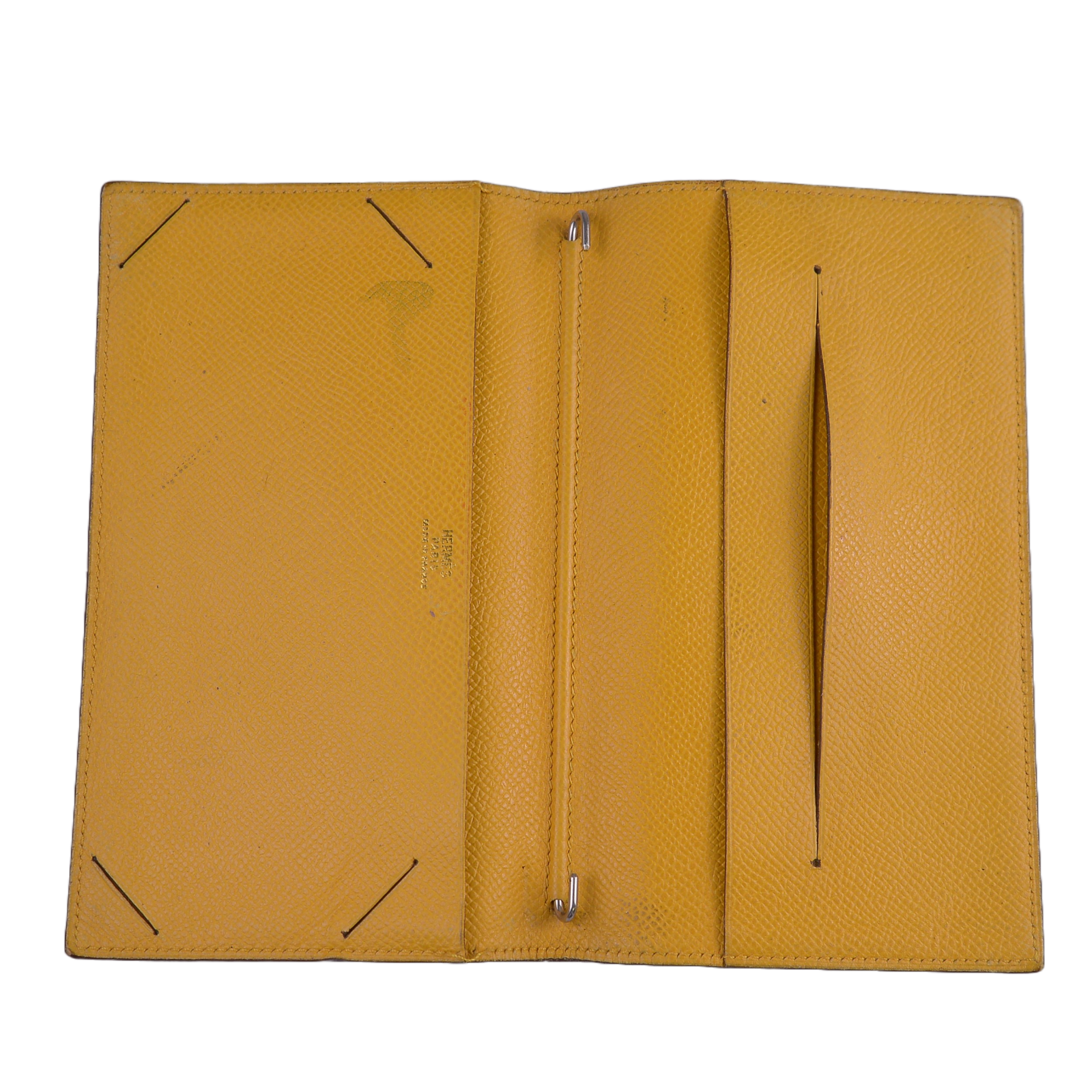 Hermes Agenda Chevre Cover Planner, Tan Leather