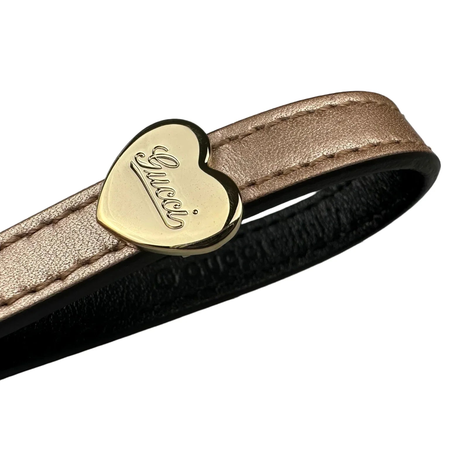 Gucci Mobile Phone Strap, Rose Leather