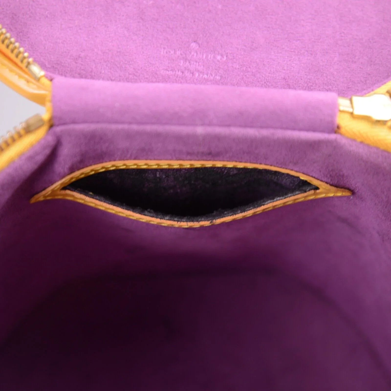 Louis Vuitton Epi Leather Cannes Vanity Bag, Yellow