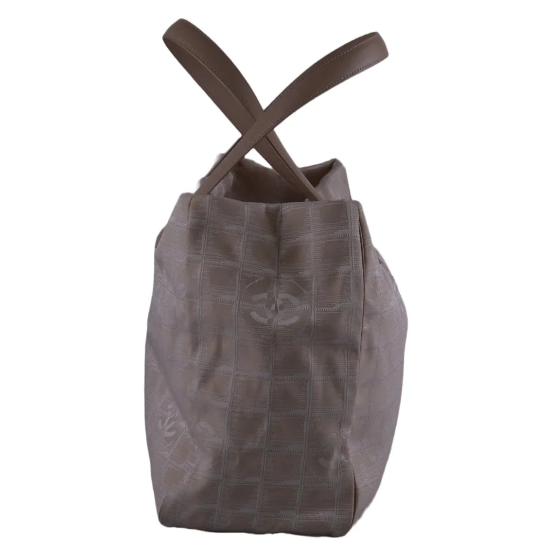 Chanel Travel Line Tote Bag Beige