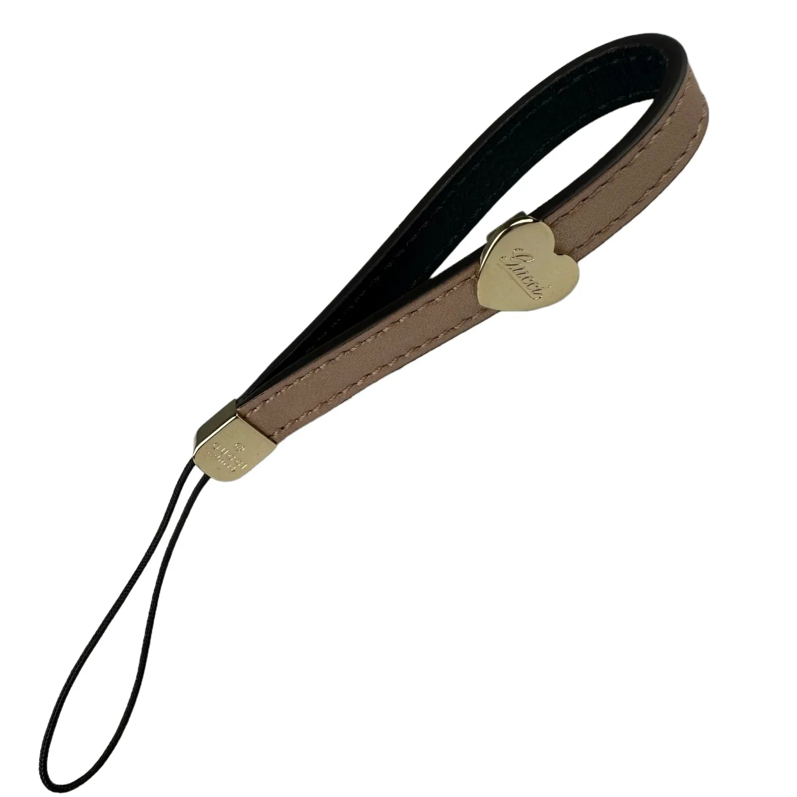 Gucci Mobile Phone Strap, Rose Leather