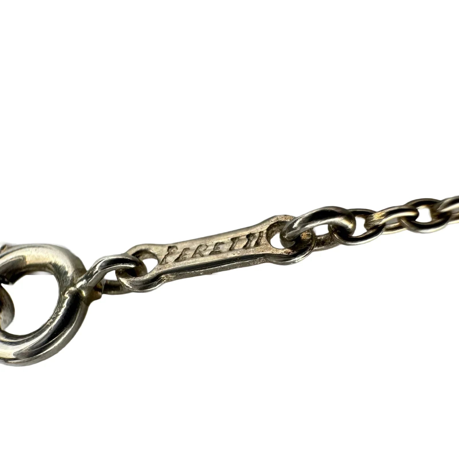 Tiffany & Co. Open Heart Large Long Necklace 925 Sterling Silver - Lost Designer