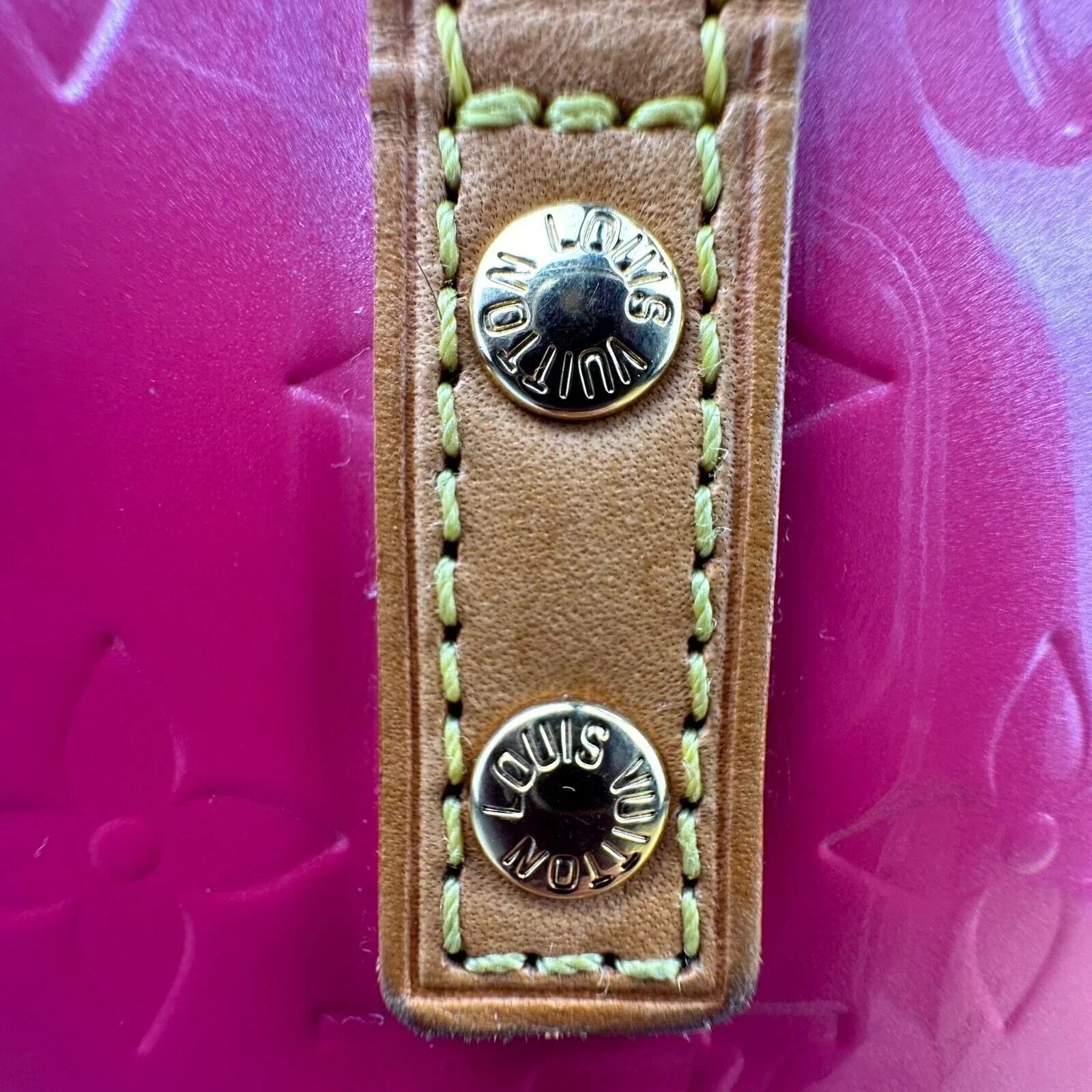 Louis Vuitton Monogram Vernis Reade PM Bag, Rose Pop