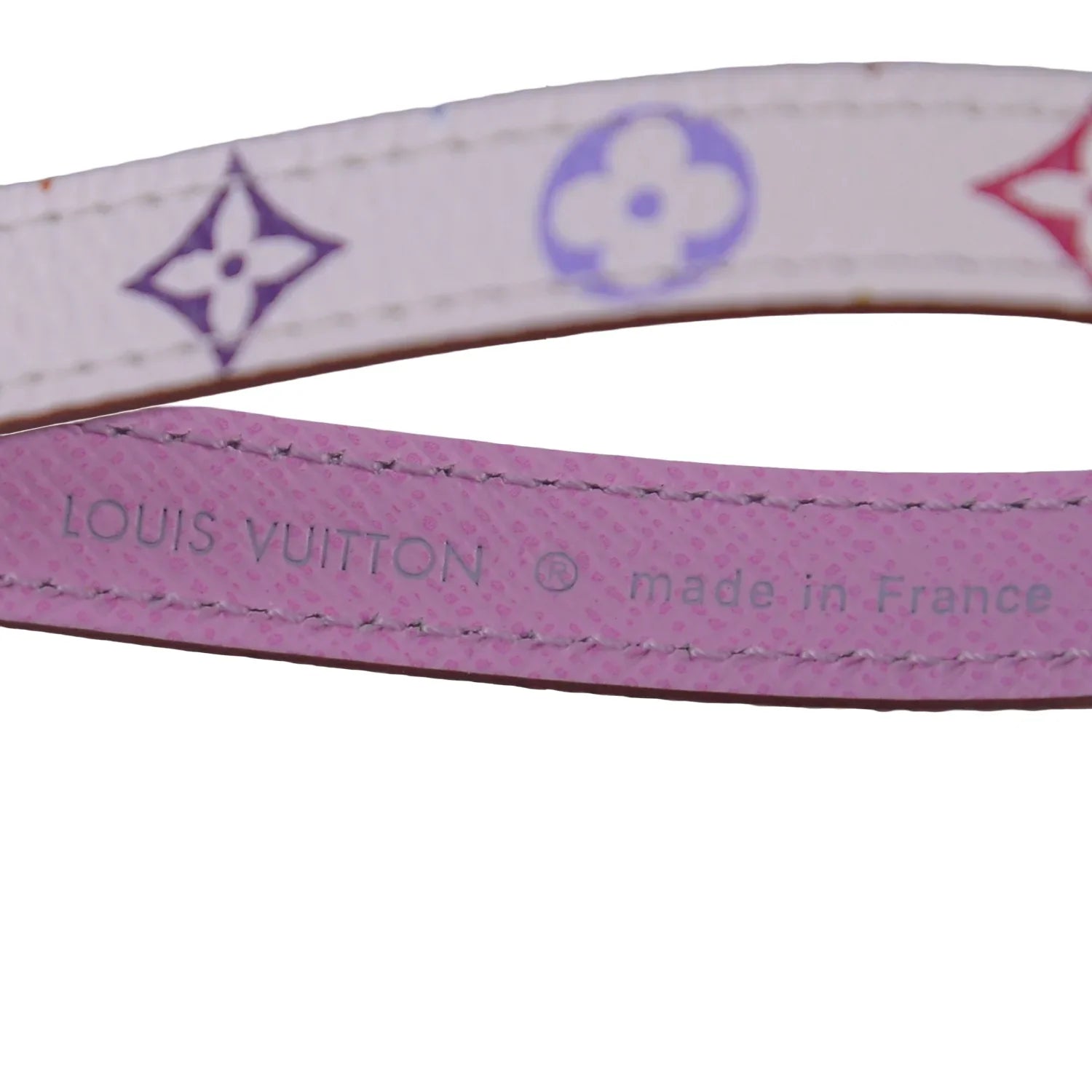 Louis Vuitton Monogram Leather Multicolor Phone Strap