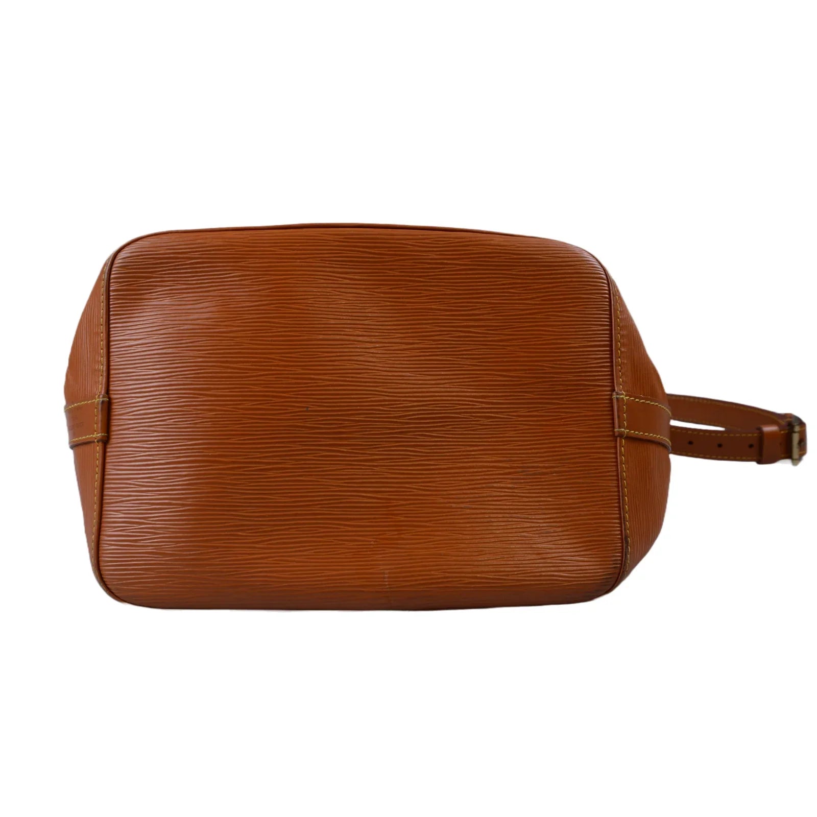 Louis Vuitton Epi Noe Bucket Petit Mini Bag Brown - Lost Designer