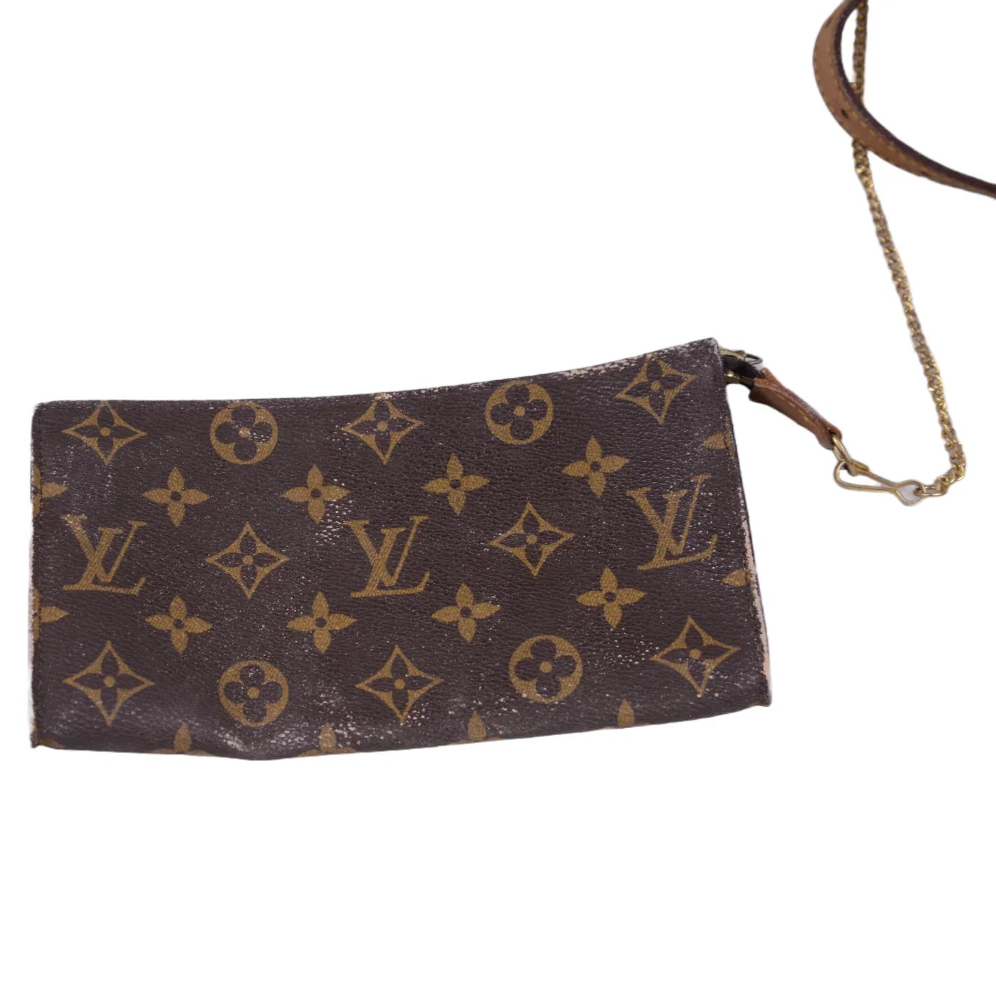 Louis Vuitton Bucket GM Monogram Tote Bag With Pouch