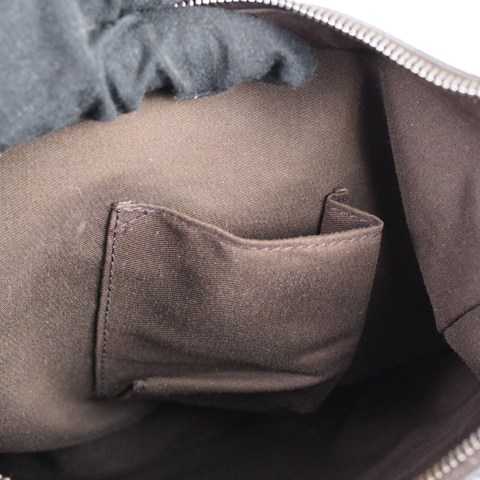 Gucci Crossbody Canvas Shoulder Bag Brown