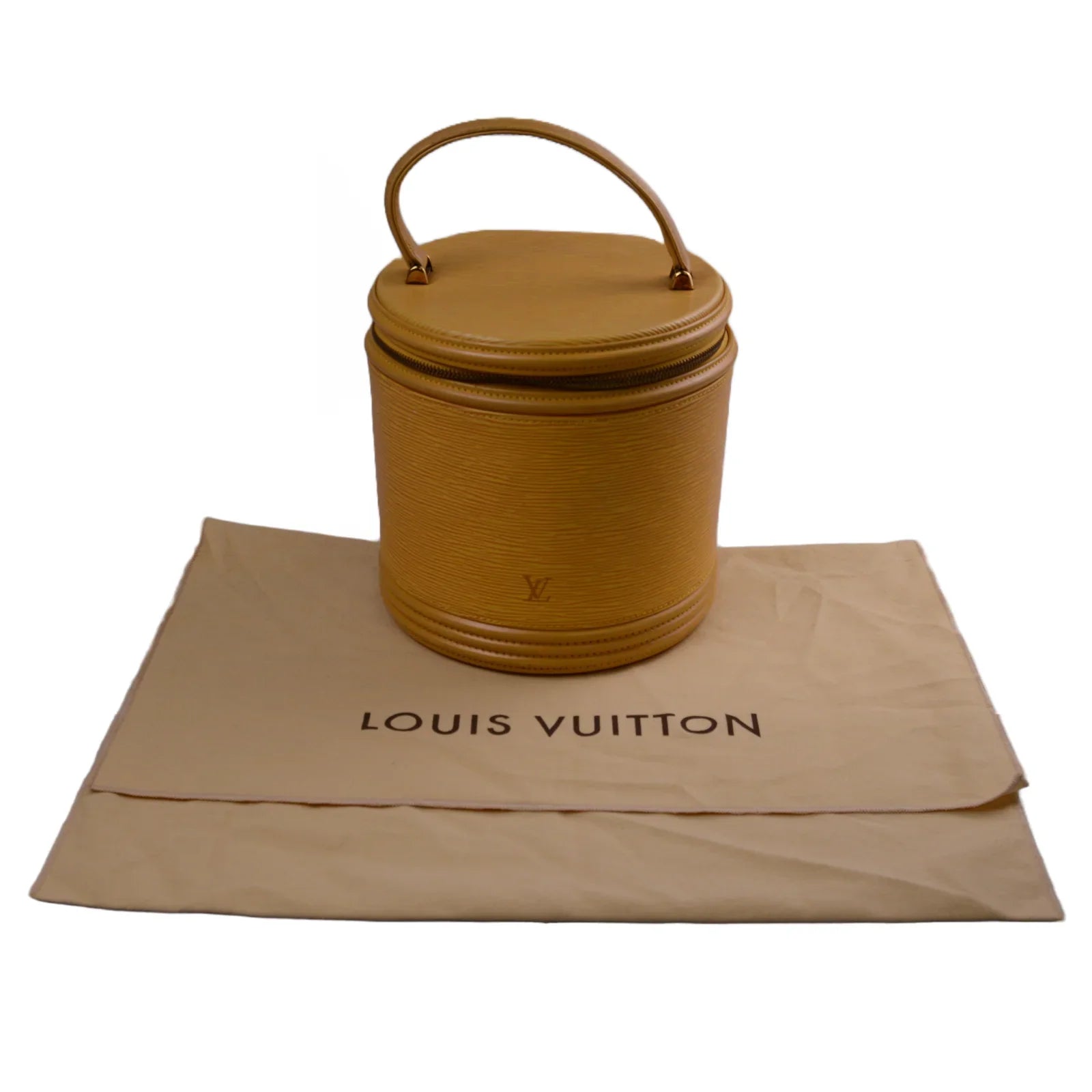 Louis Vuitton Epi Leather Cannes Vanity Bag, Yellow