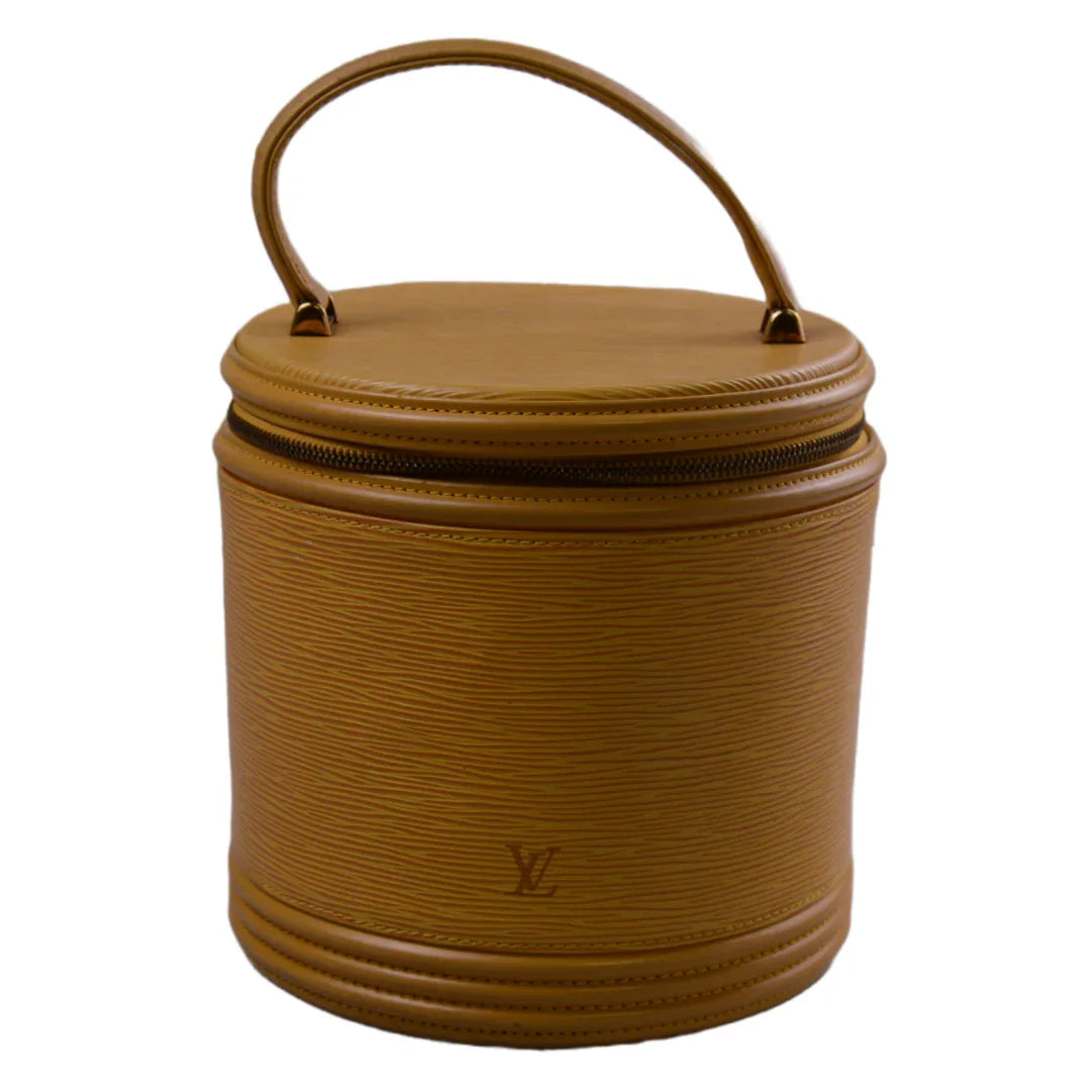 Louis Vuitton Epi Leather Cannes Vanity Bag, Yellow