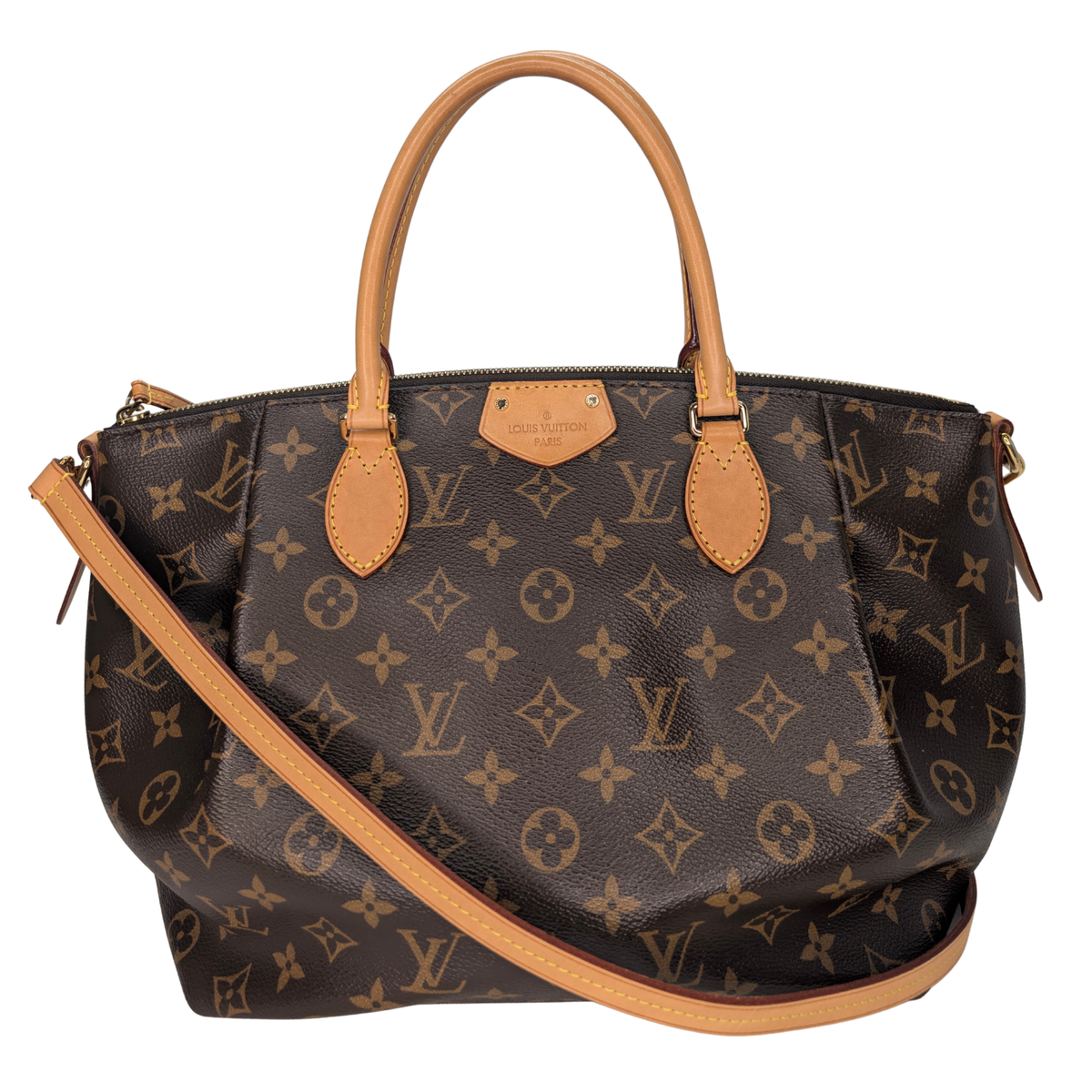 Louis Vuitton Monogram Turenne MM Handbag Brown