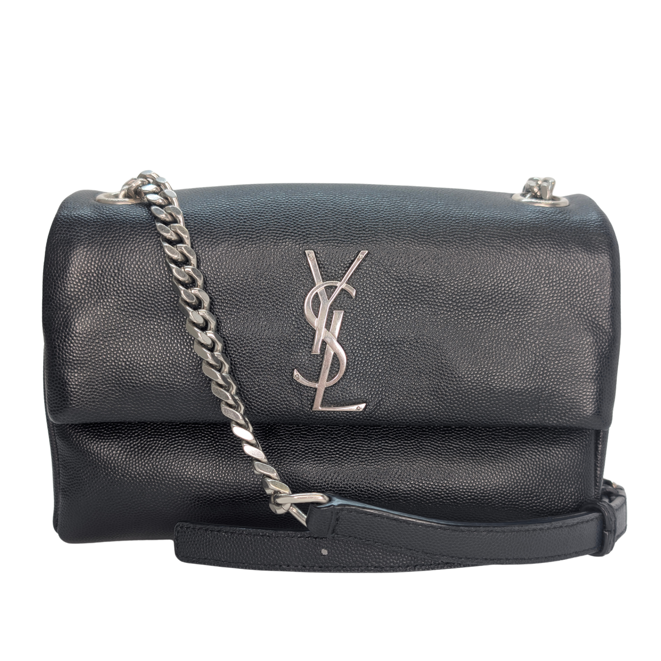 Yves Saint Laurent Hollywood crossbody Bag Black