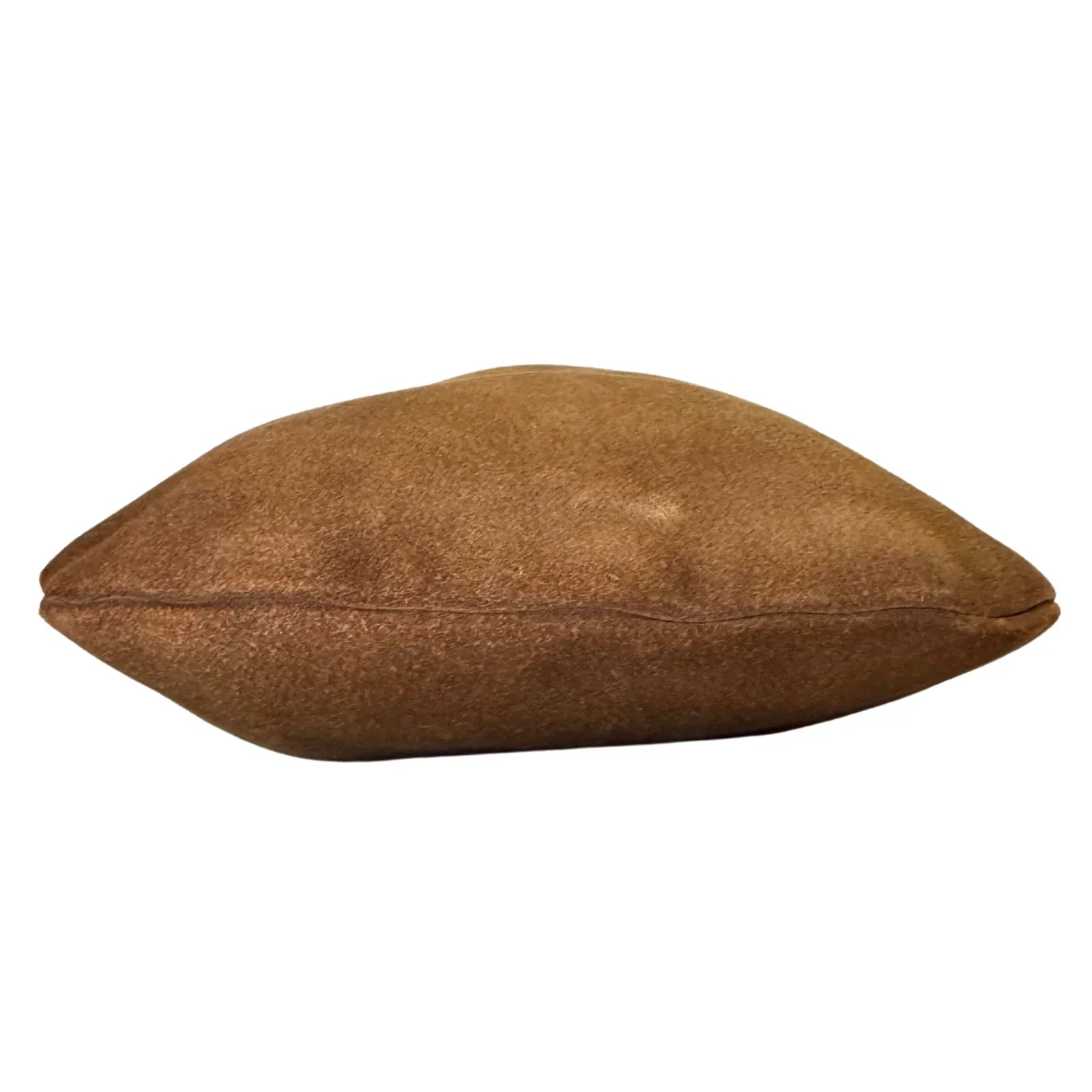 Yves Saint Laurent Jen Flat Bucket Leather Bag Camel