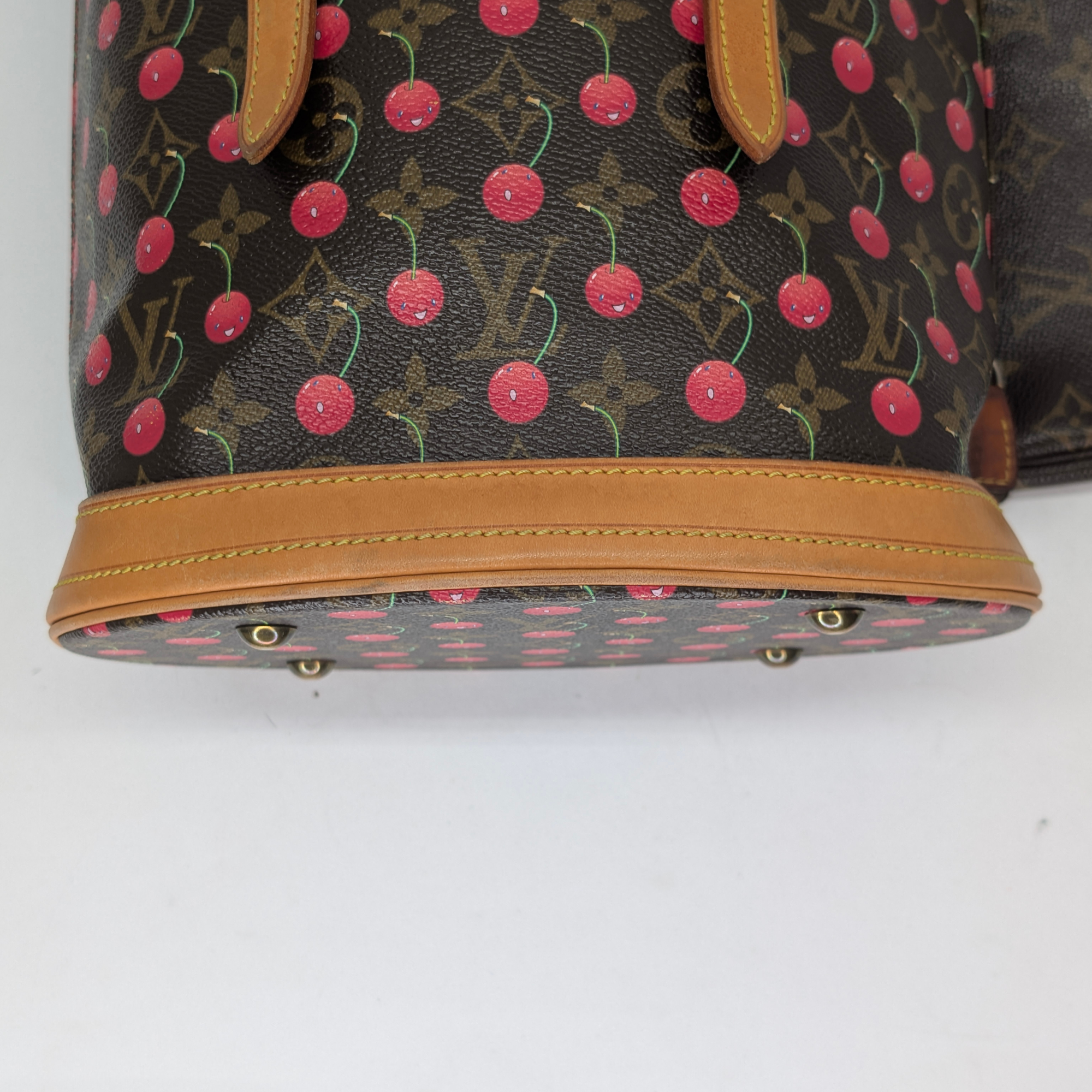 Louis Vuitton Cerises Bucket Murakami Cherry Handbag