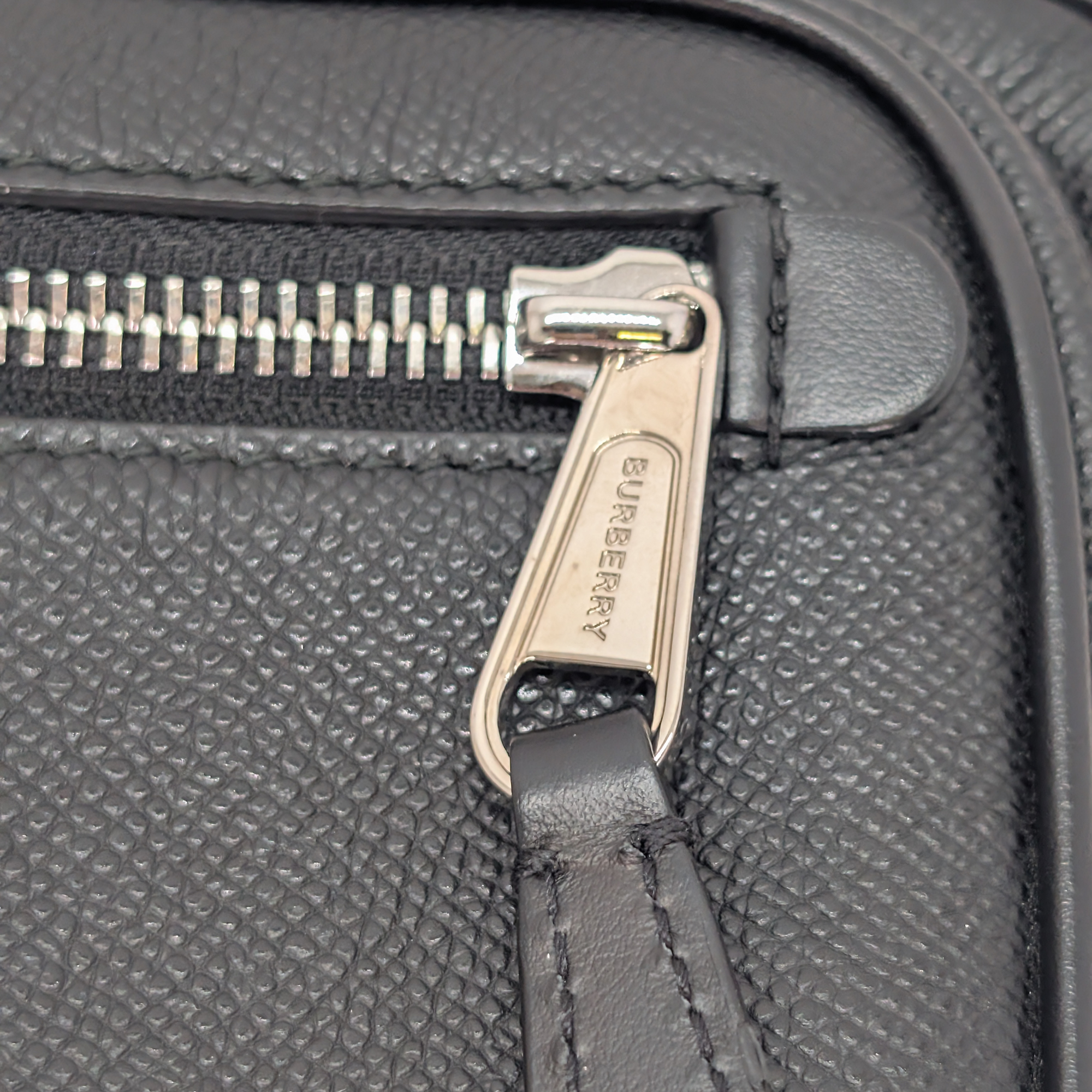 Burberry Paddy Crossbody Bag Leather Black