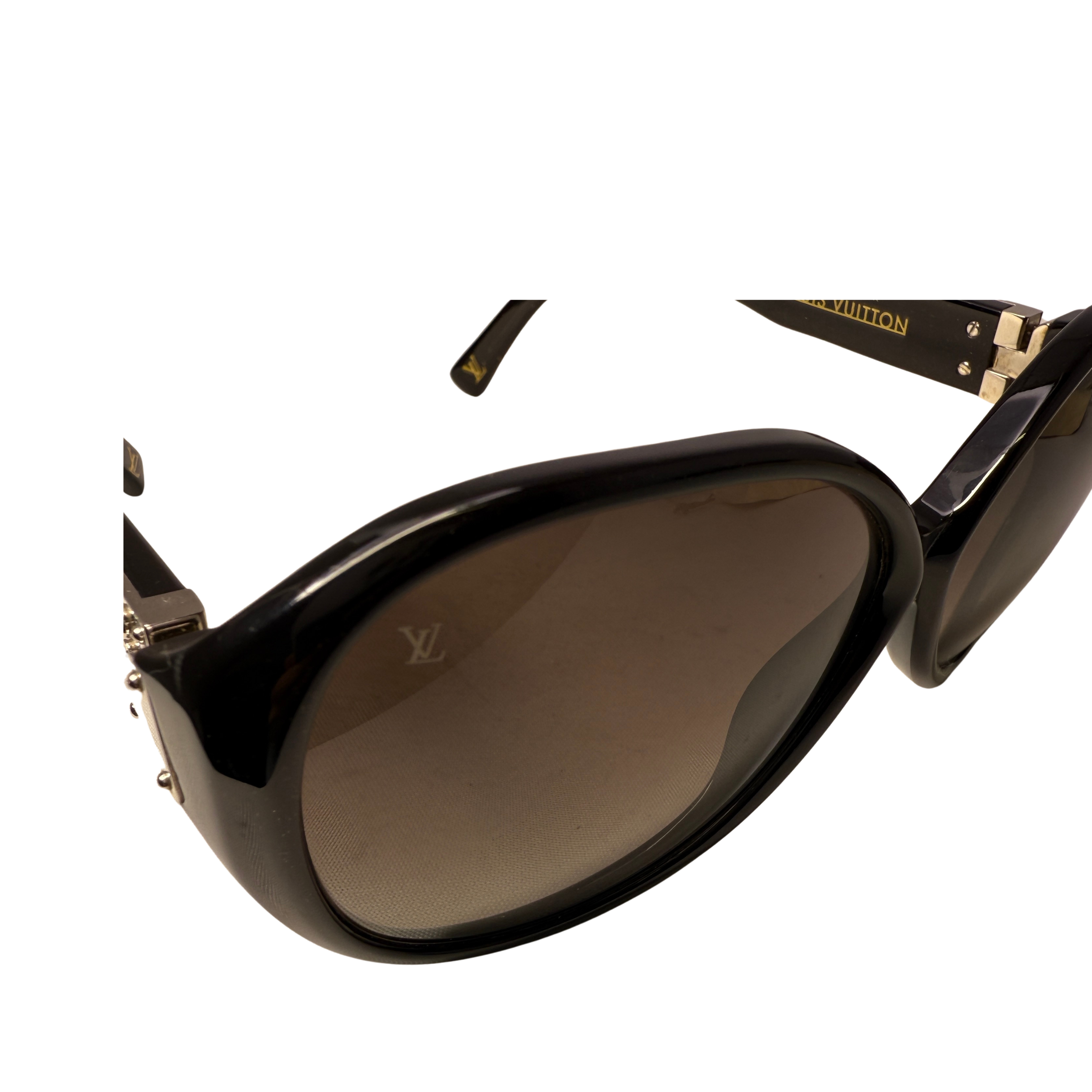 Louis Vuitton Oversized Soupcon Sunglasses Women's Black