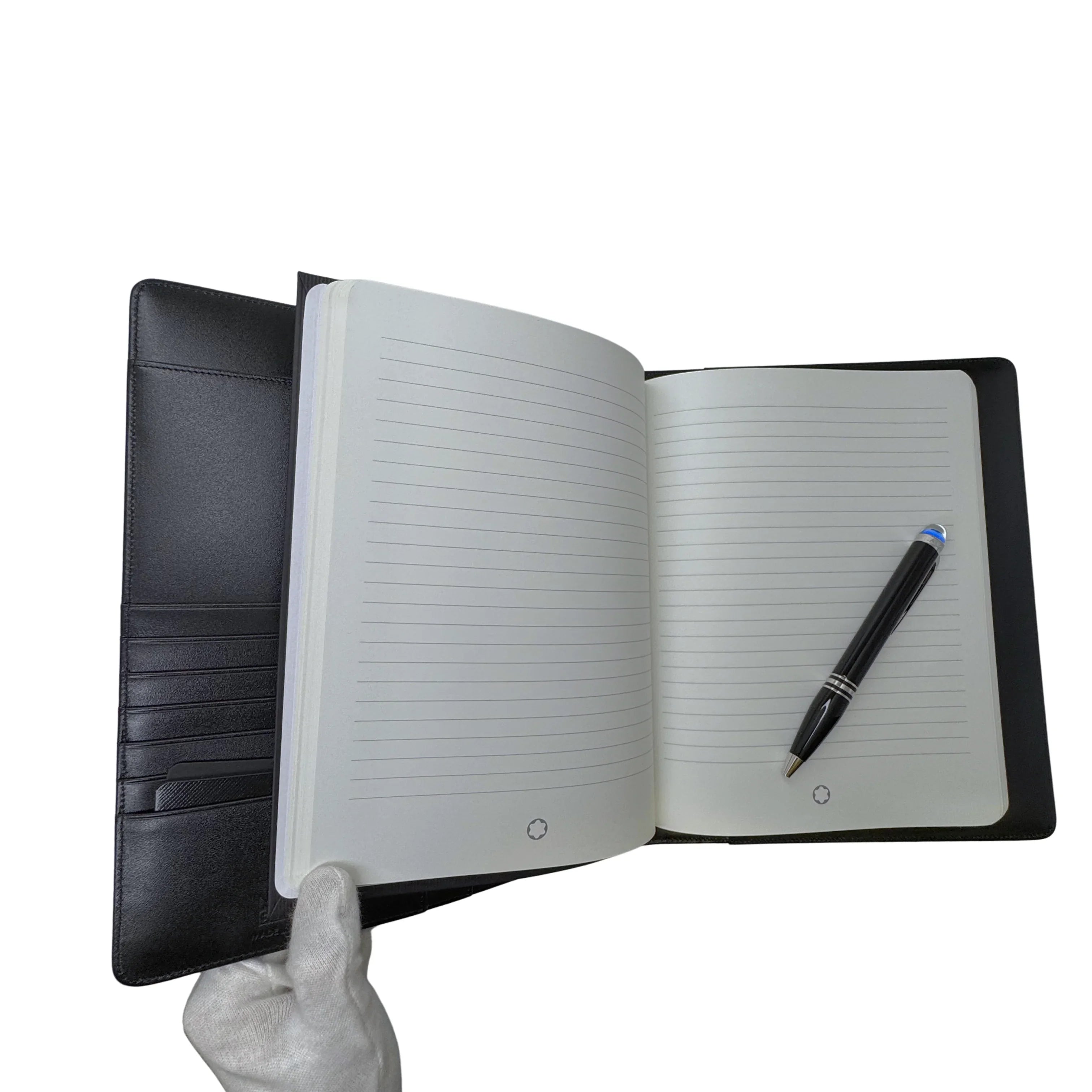 Montblanc Leather Notebook Diary and Ball pen set