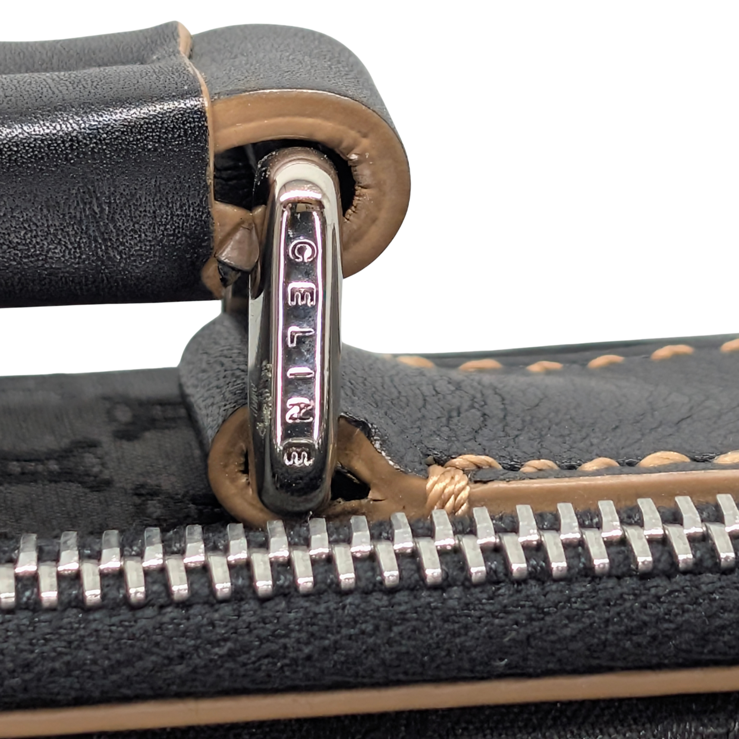 Celine Macadam Canvas & Leather Two-way Briefcase Bag