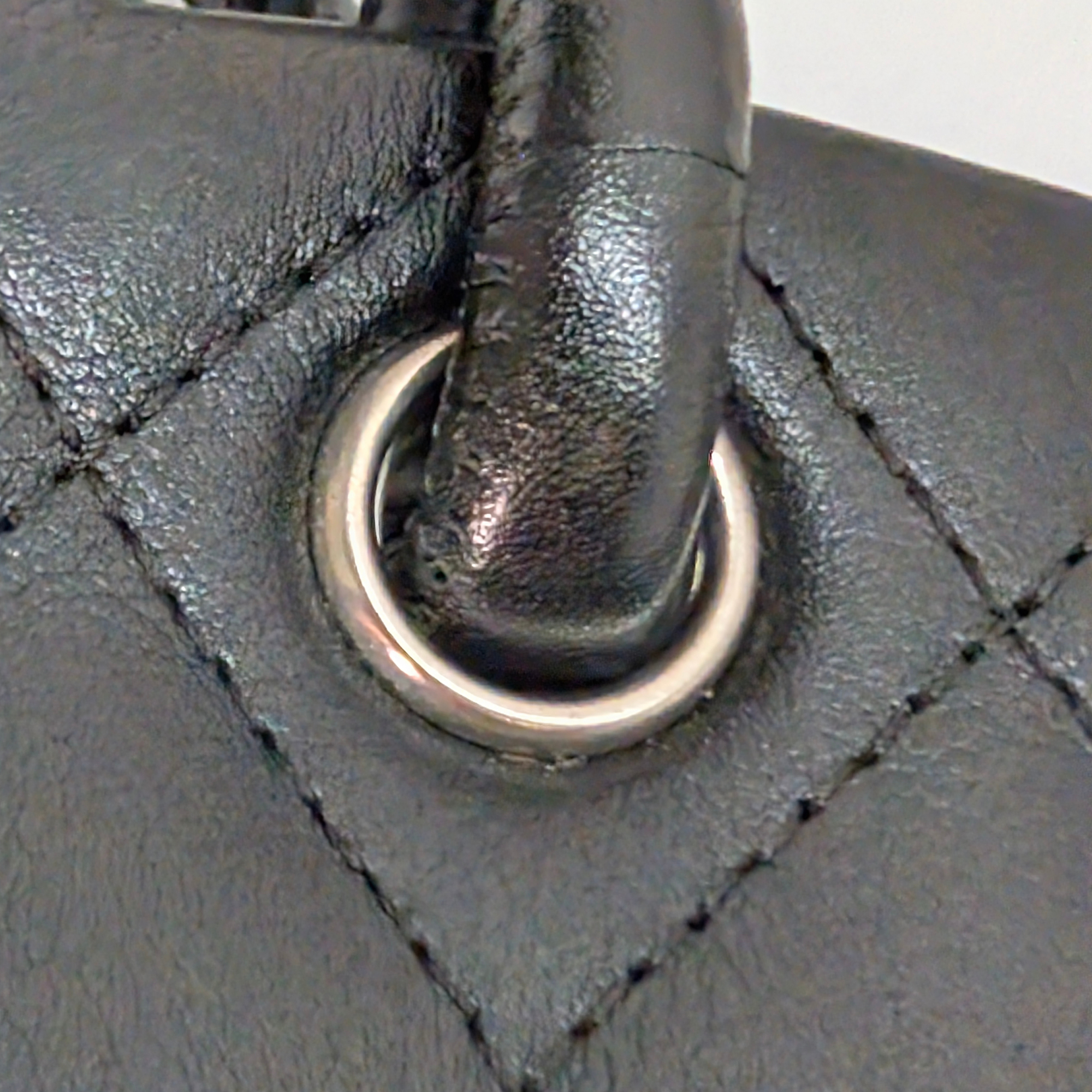 Chanel Cambon Line Small Tote HandBag Black/White