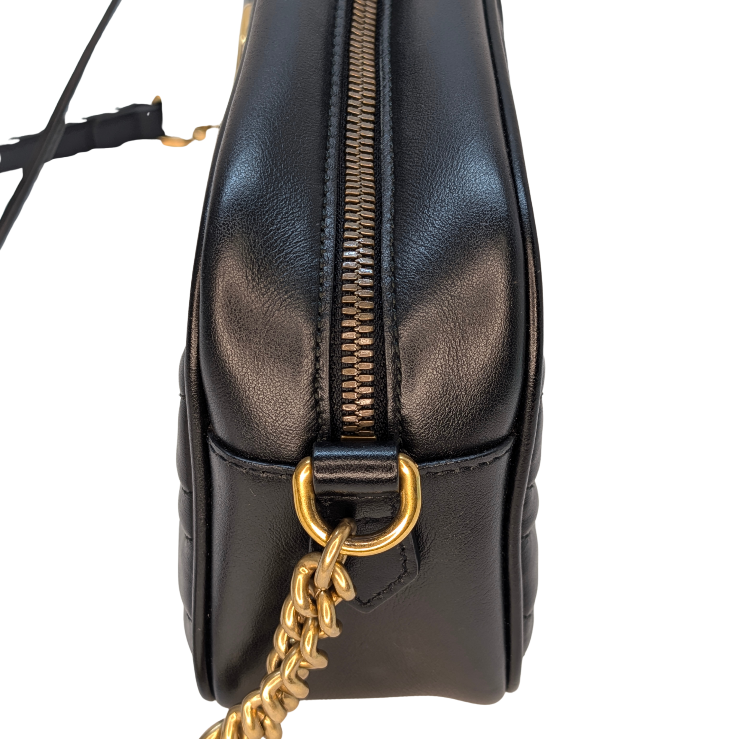 Gucci GG Marmont Small Camera Shoulder Bag Black