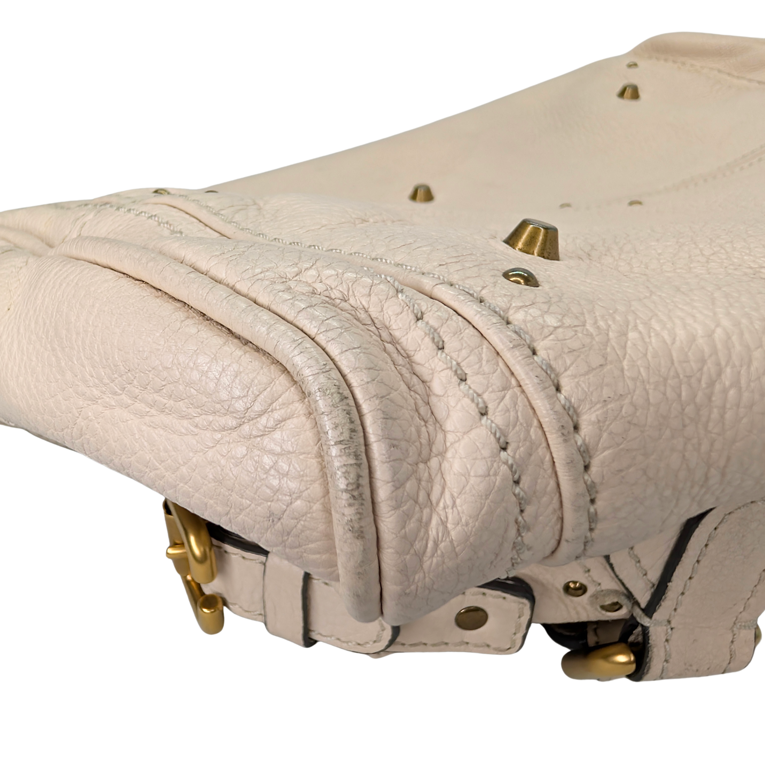 Chloé Paddington Bag Leather Off-white