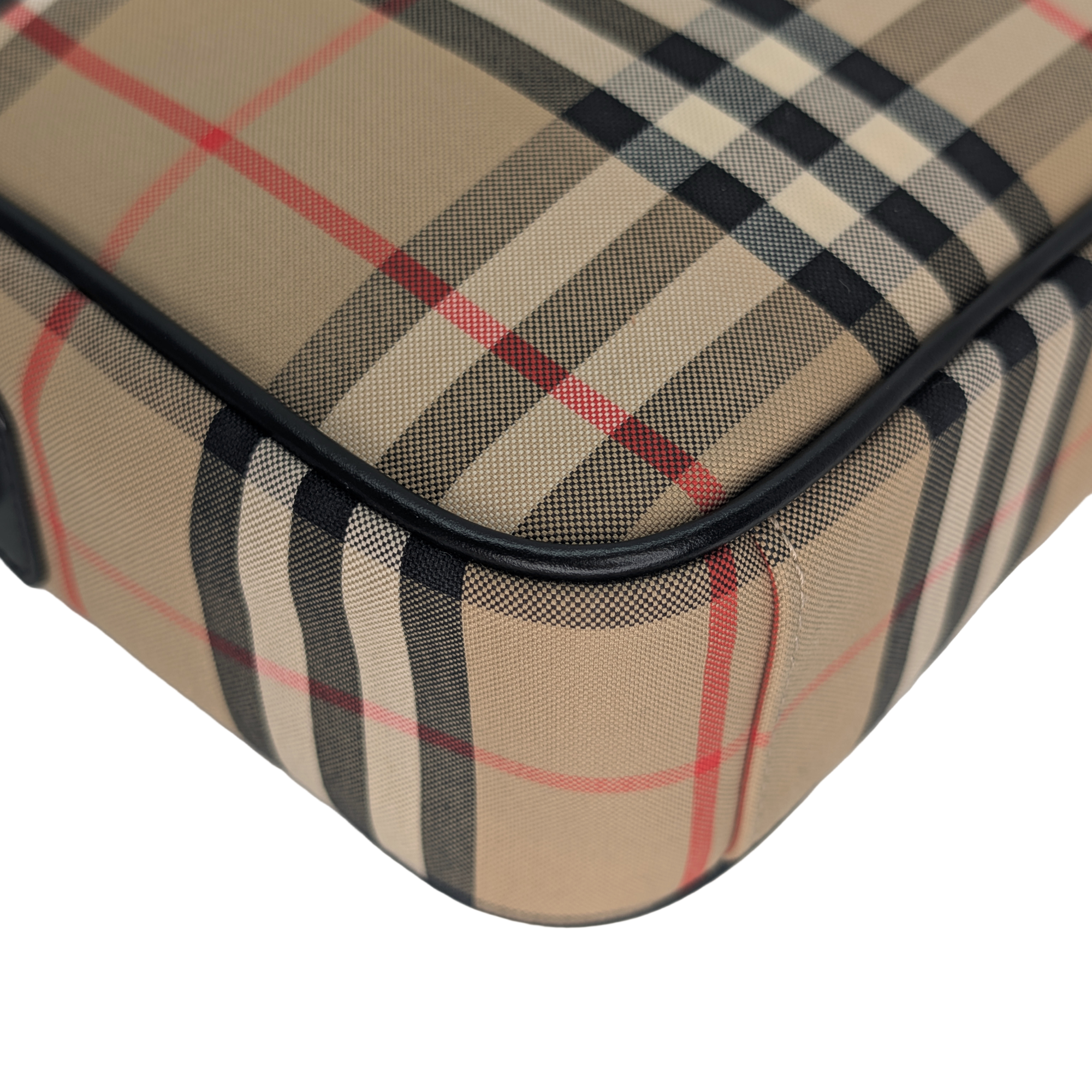 Burberry Vintage Check Crossbody Bag Beige