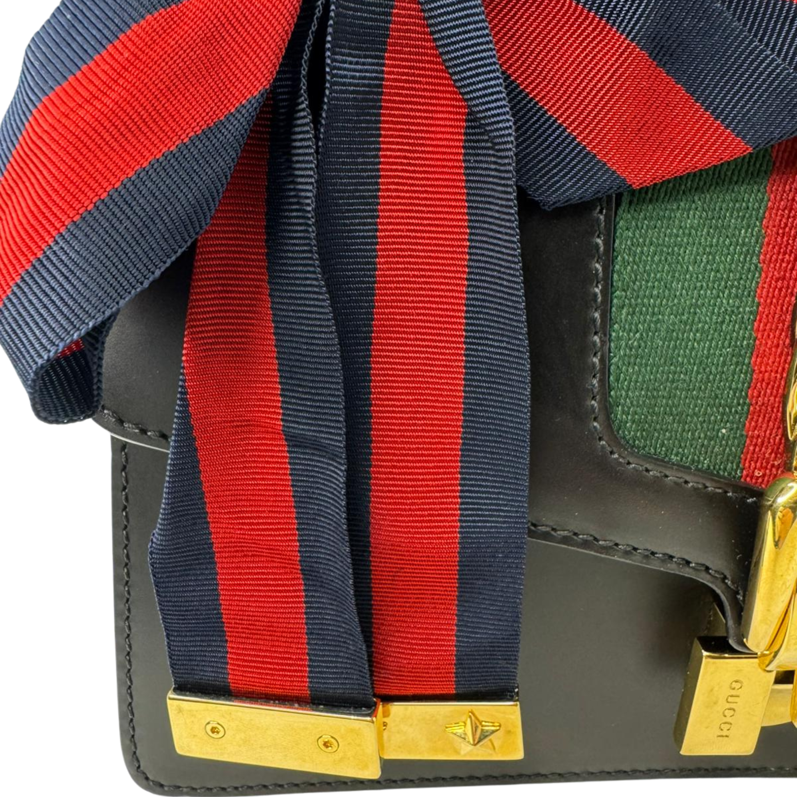 Gucci Small Sylvie Leather Black