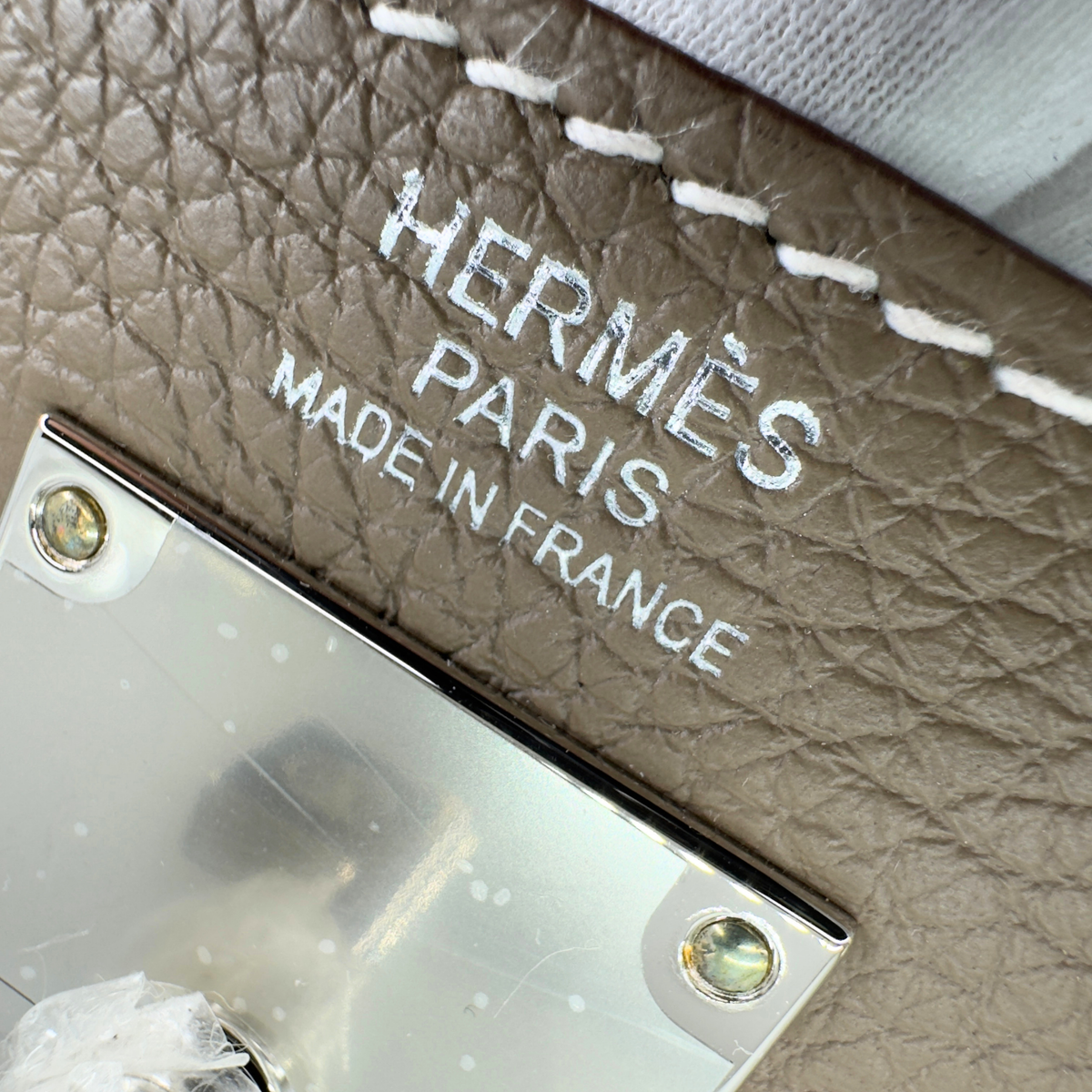 Hermes Hac a Dos PM Backpack Togo Etoupe SHW Stamp K