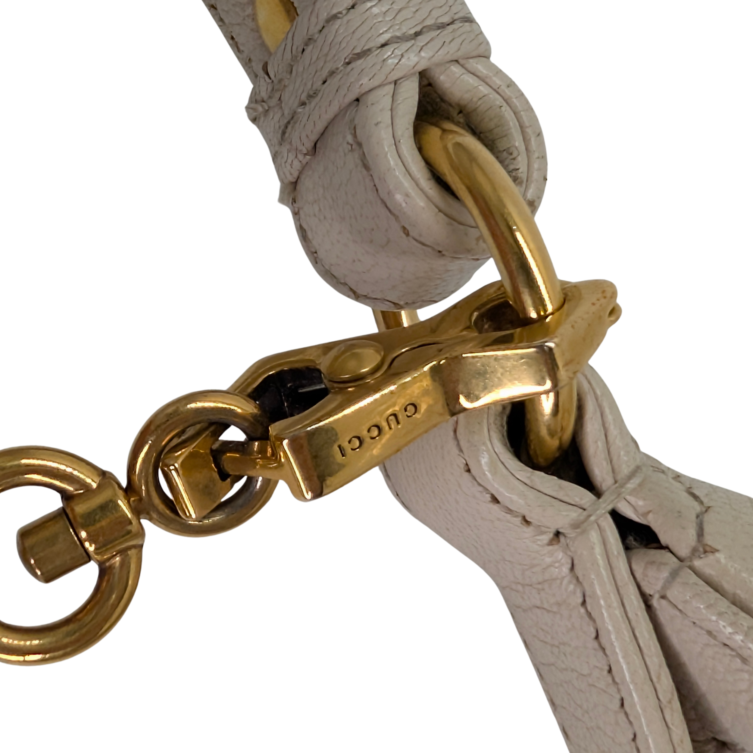 Gucci Aphrodite small shoulder Bag Leather Beige