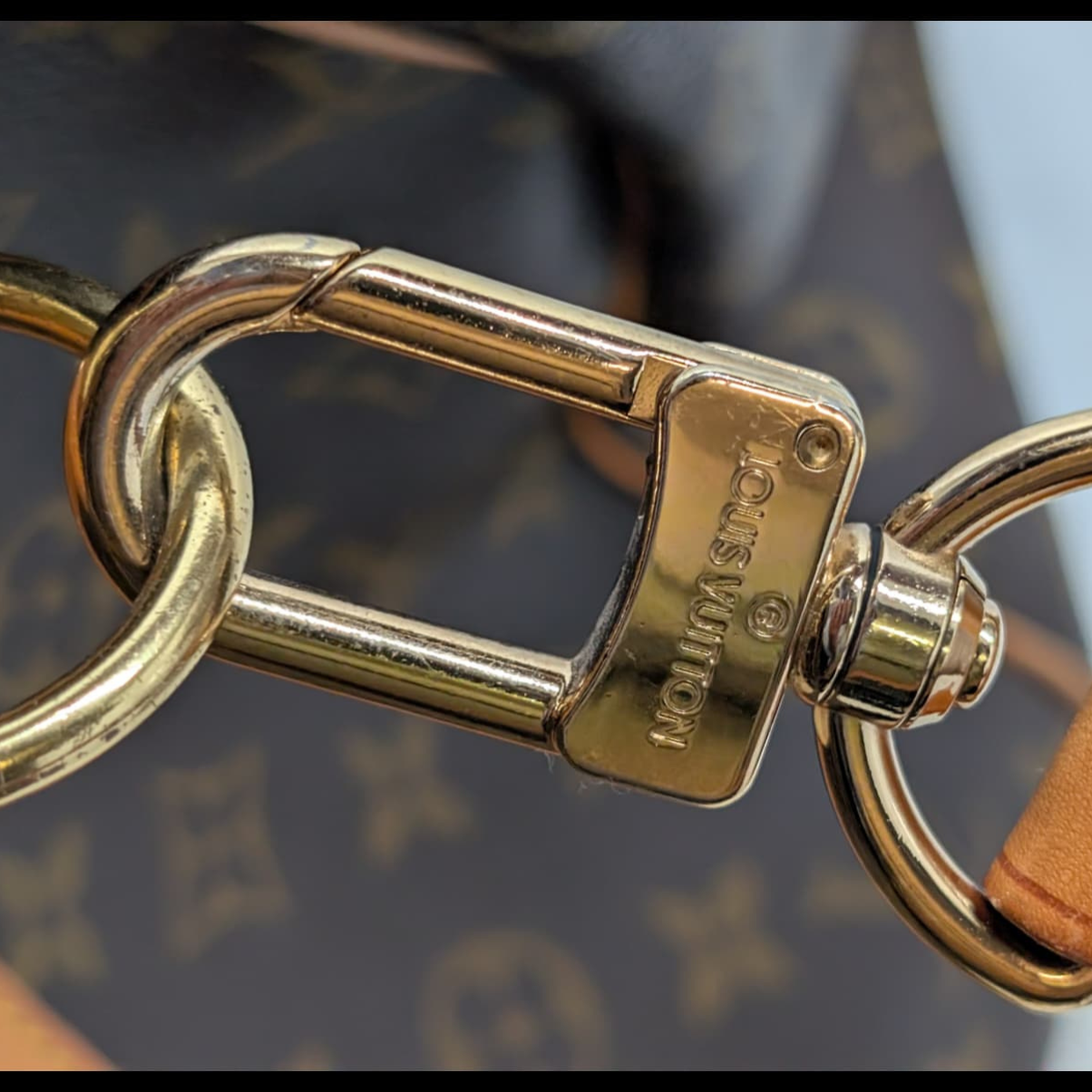 Louis Vuitton Monogram Keepall Bandoulière 50 Duffle Bag Brown