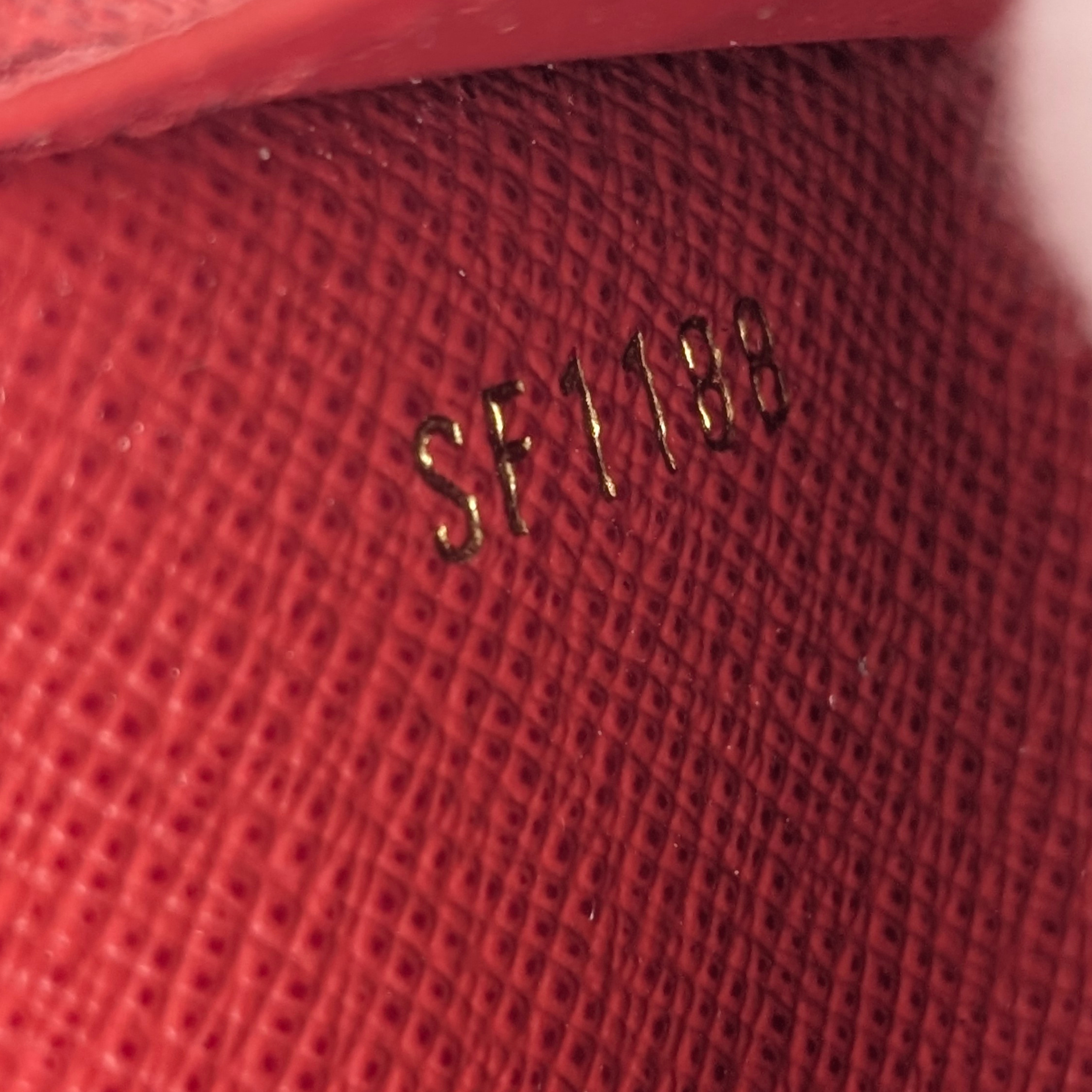 Louis Vuitton Coquelicot Monogram Canvas Adele Wallet