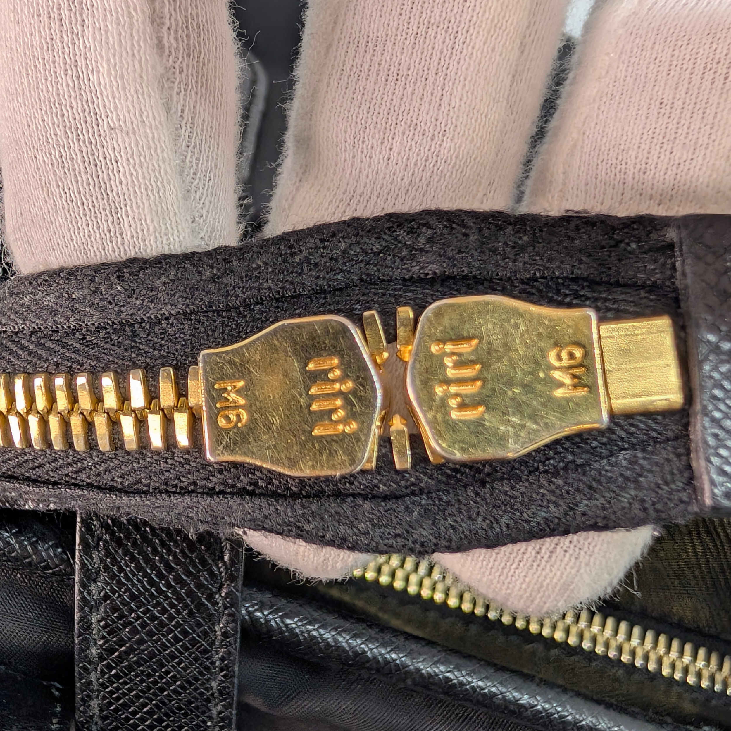 Prada Navy Re-Nylon Embroidered Logo Tote Bag