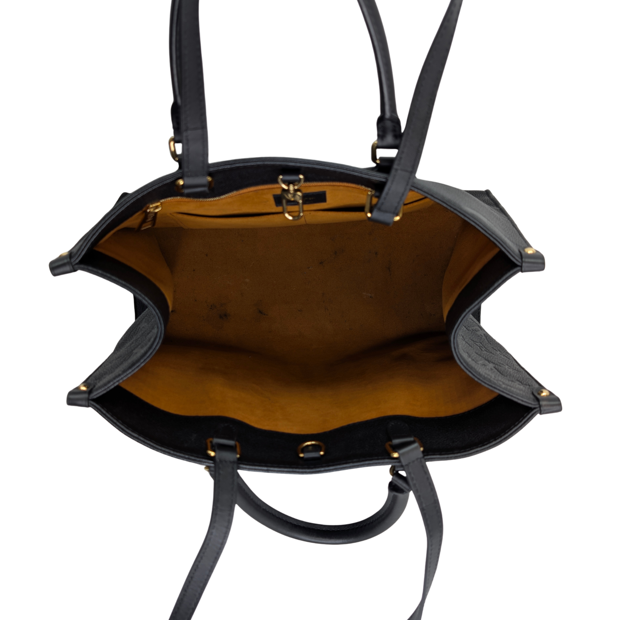 Louis Vuitton Onthego MM Empreinte Leather Black