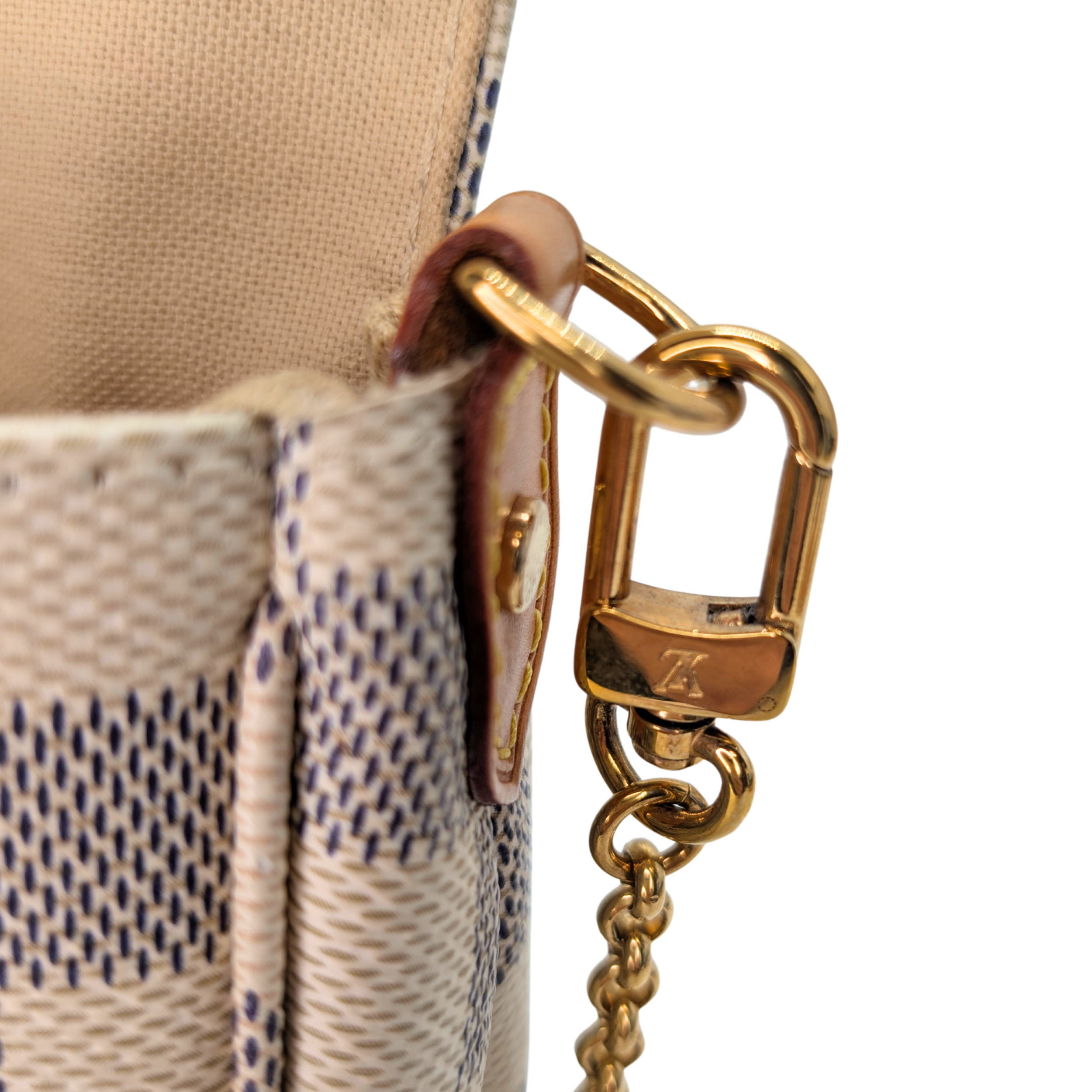 路易威登Favorite Damier Azur手袋