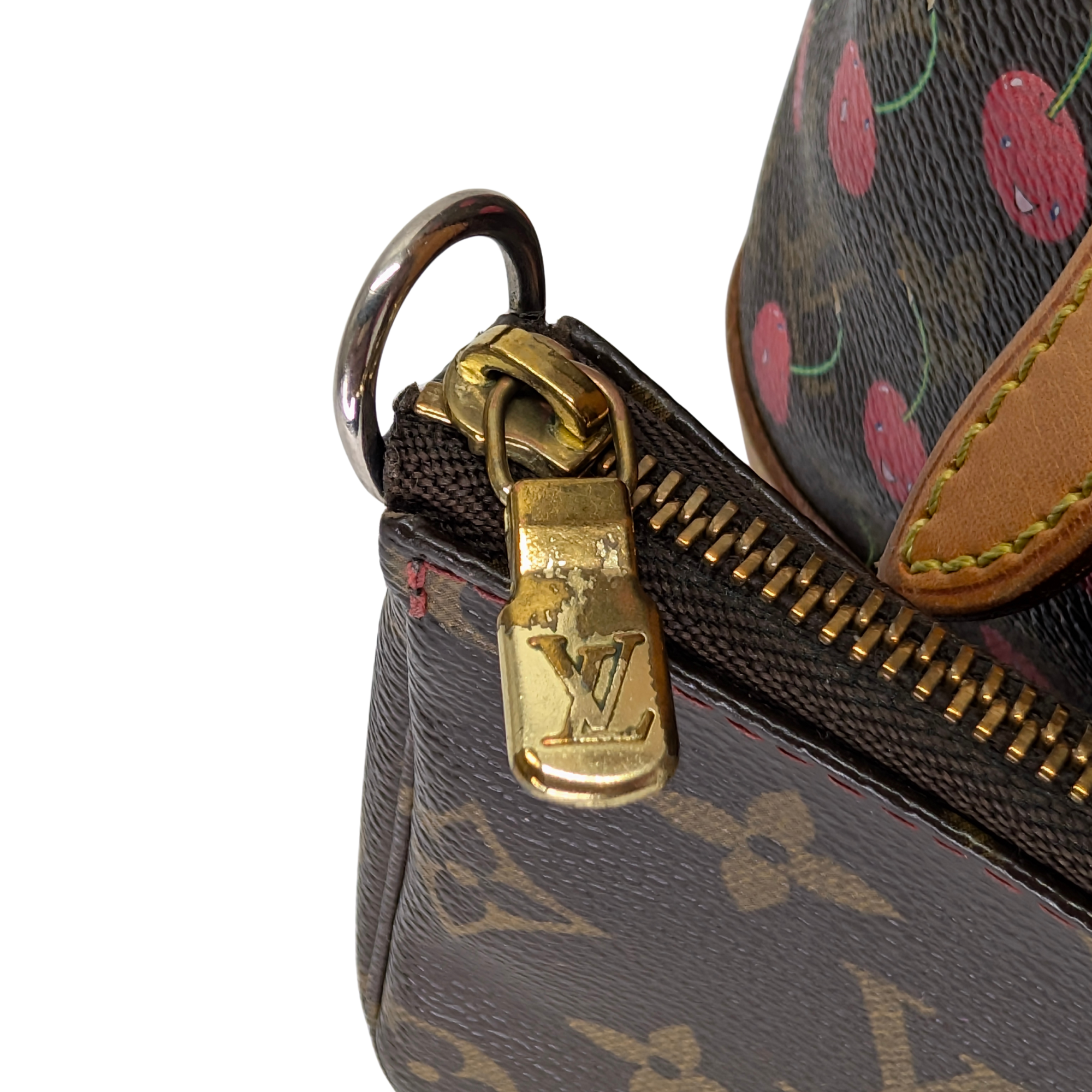 Louis Vuitton Cerises Bucket Murakami Cherry Handbag