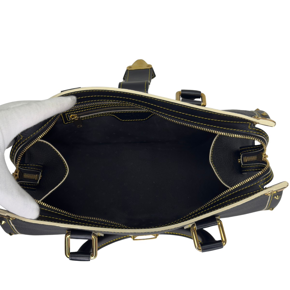 Louis Vuitton  L'Epanoui PM Suhali Leather Black