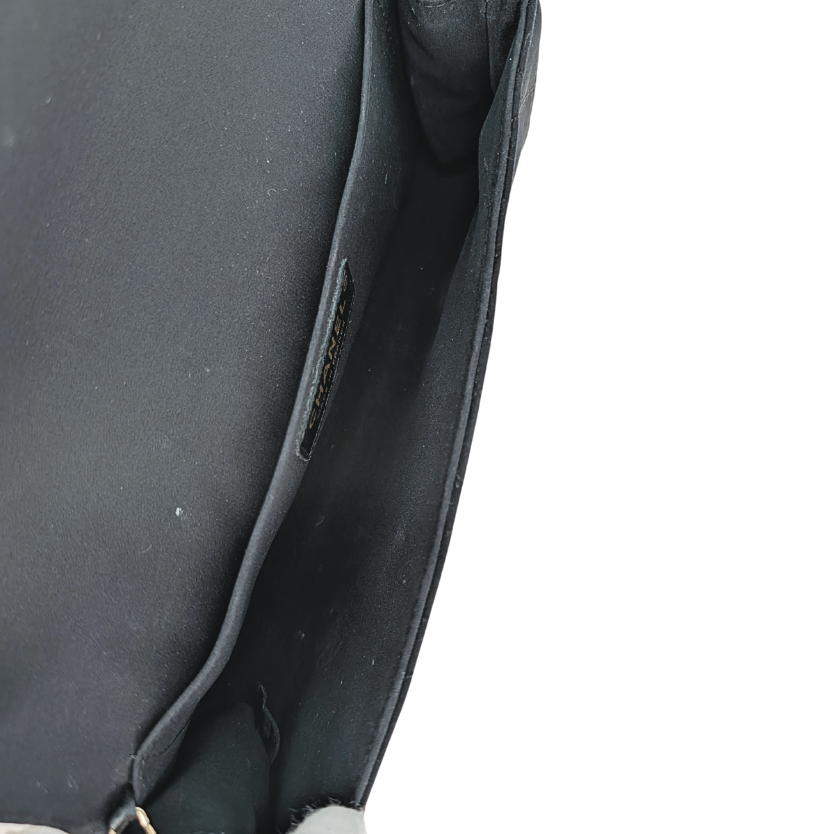 Chanel Camellia Shoulder Bag Black