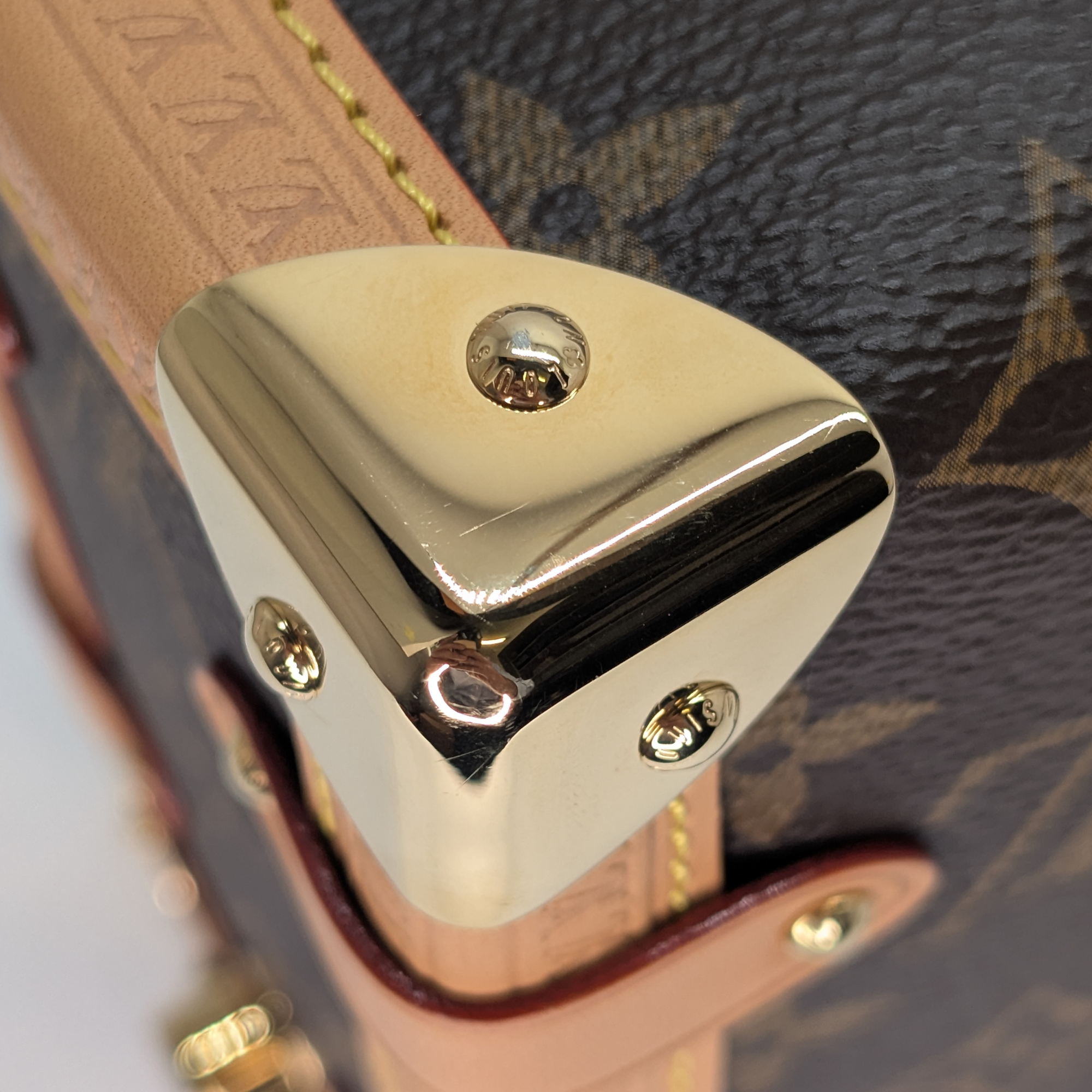 Louis Vuitton Side Trunk MM Monogram Bag