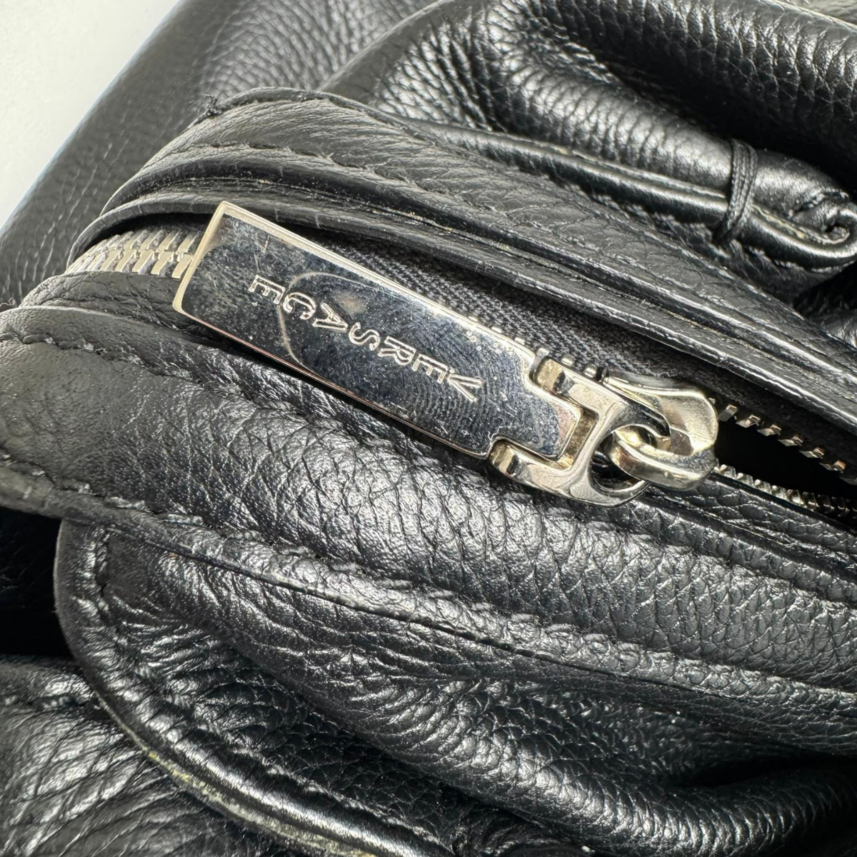 Versace Carry On Large Leather Black