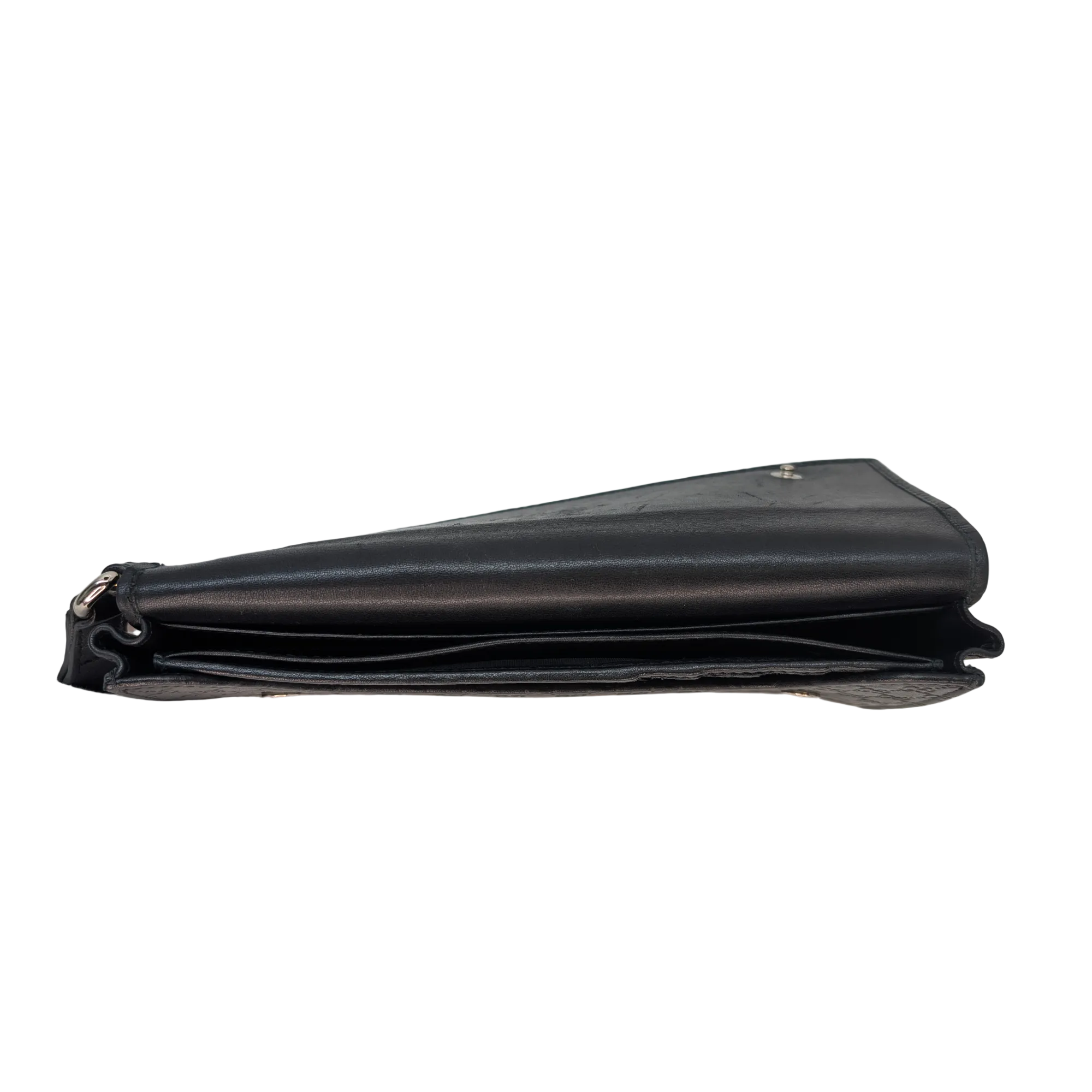 Gucci Microguccissima Clutch Wallet Black