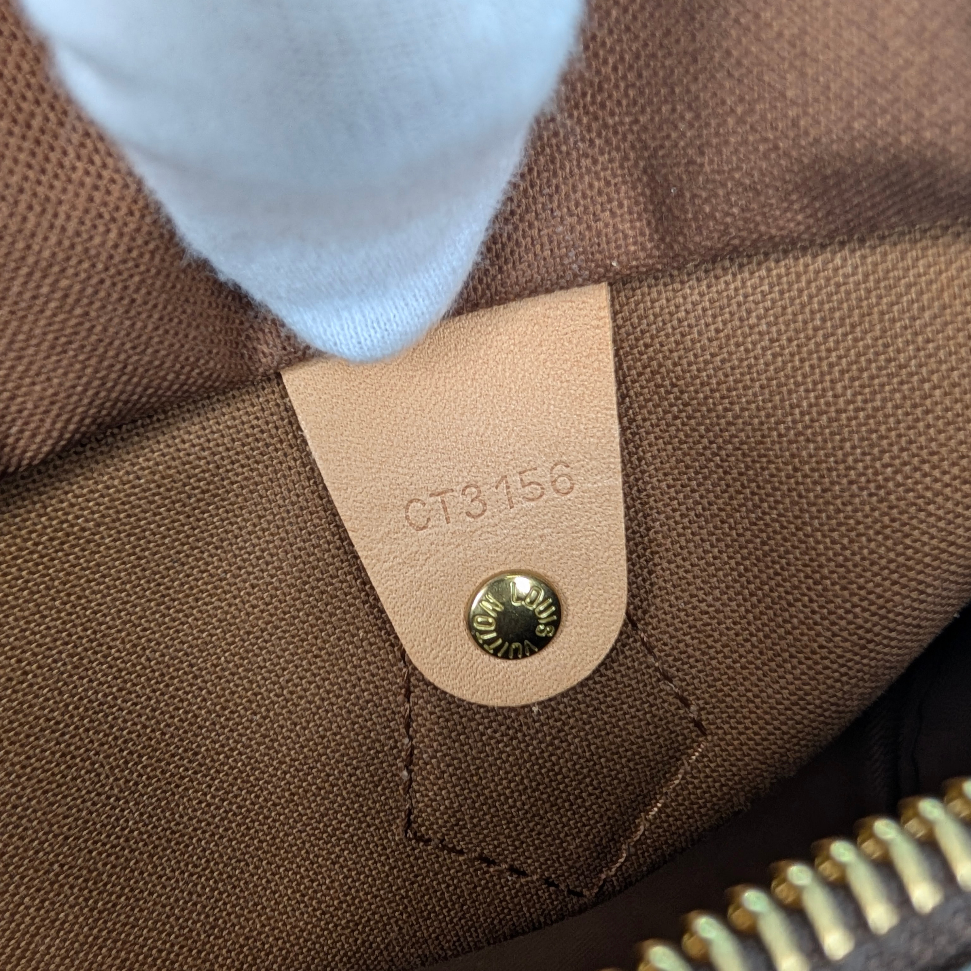 Louis Vuitton Speedy Bandoulière 30 Handbag Brown