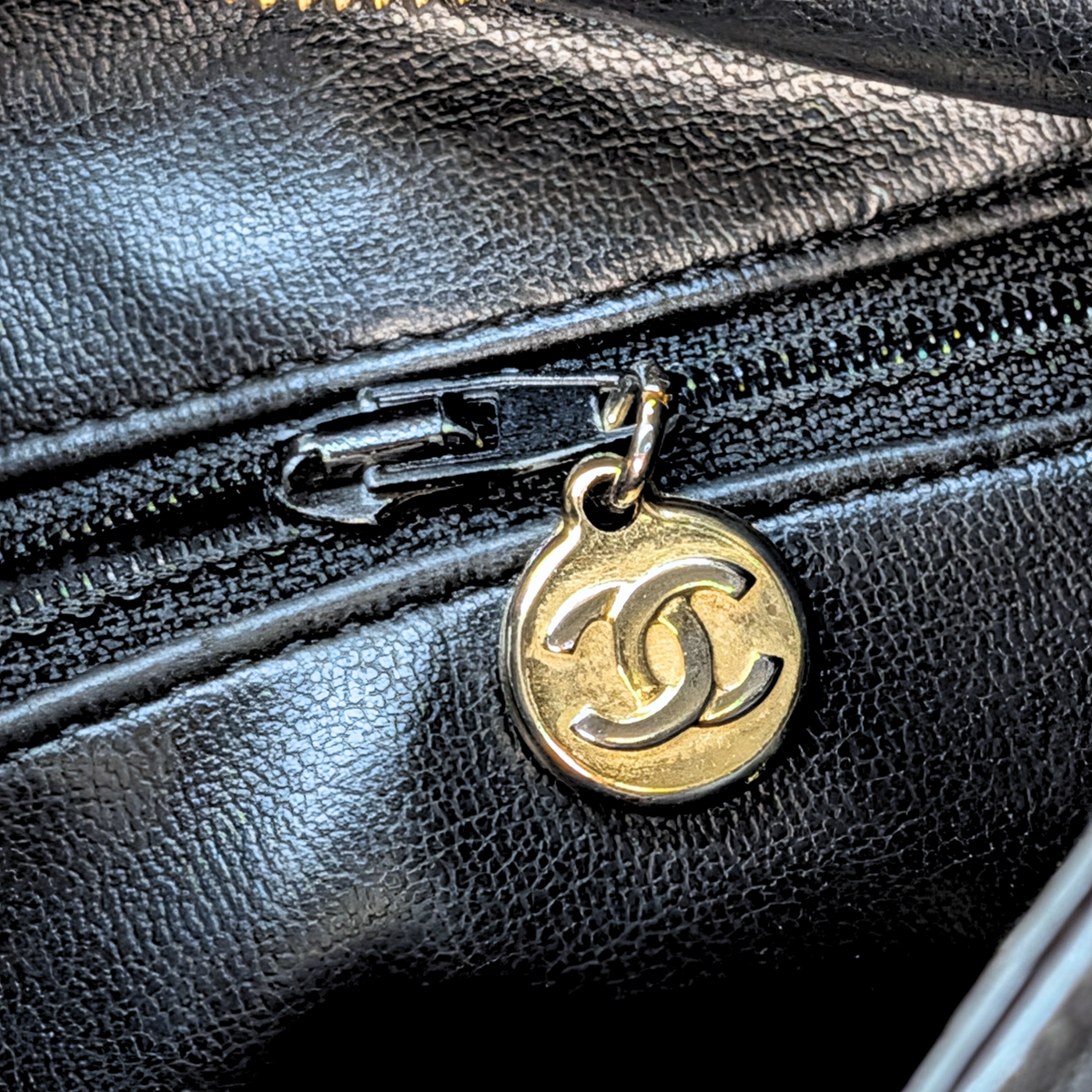 Chanel Vintage CC Hobo Shoulder Bag
