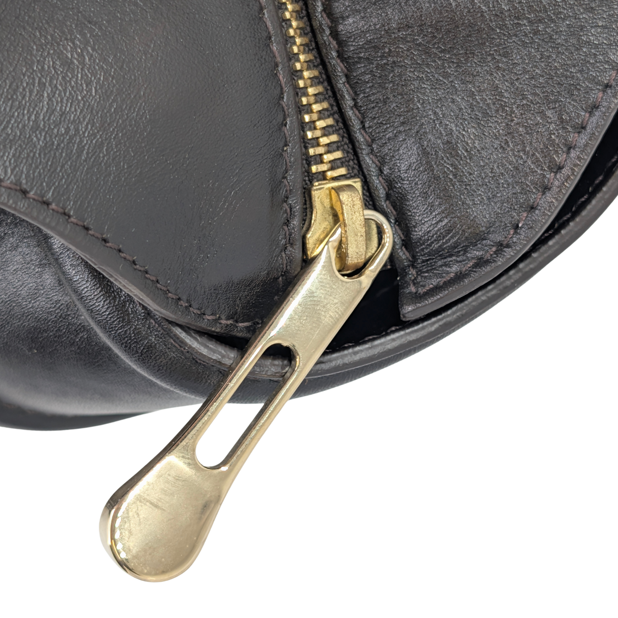 Burberry Quilted Manor Shoulder Bag Brown/Black