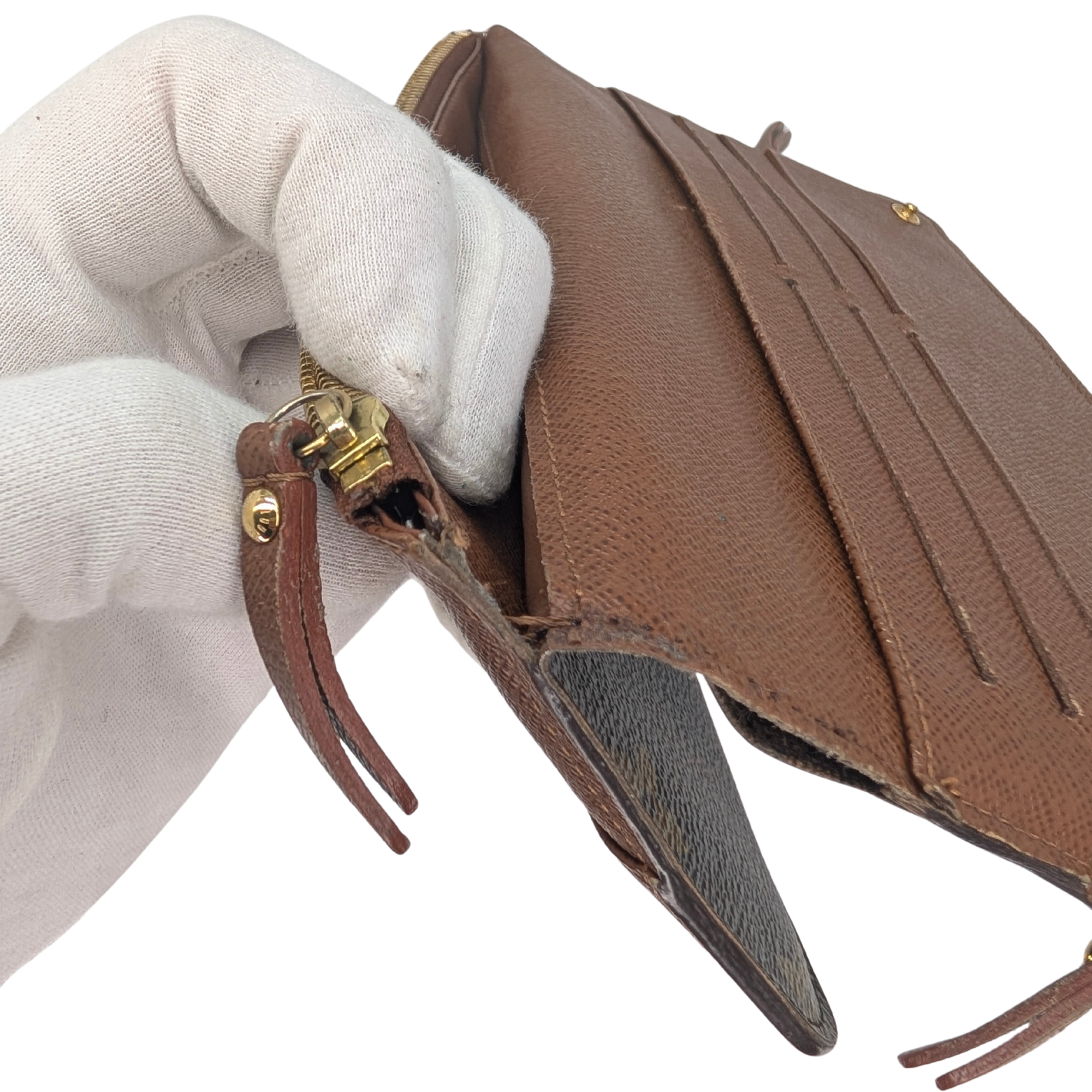 Louis Vuitton Zippy Wallet Monogram Brown