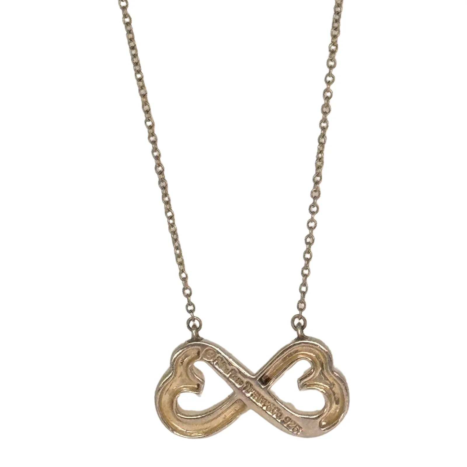 Tiffany & Co. Paloma Picasso Double Loving Heart Pendant Necklace – Sterling Silver