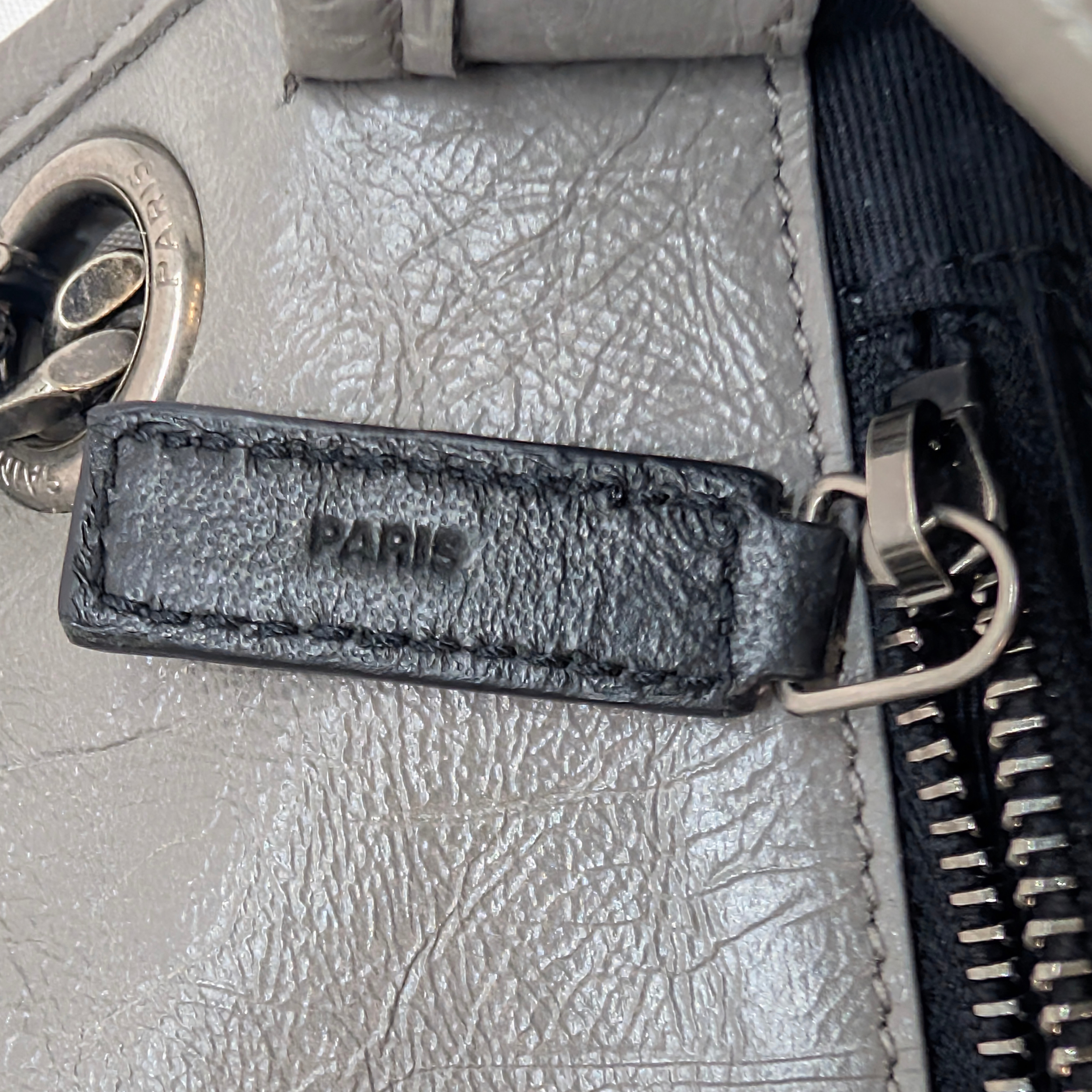 Yves Saint Laurent Crinkled Calfskin Matelasse Monogram Medium Niki Bag