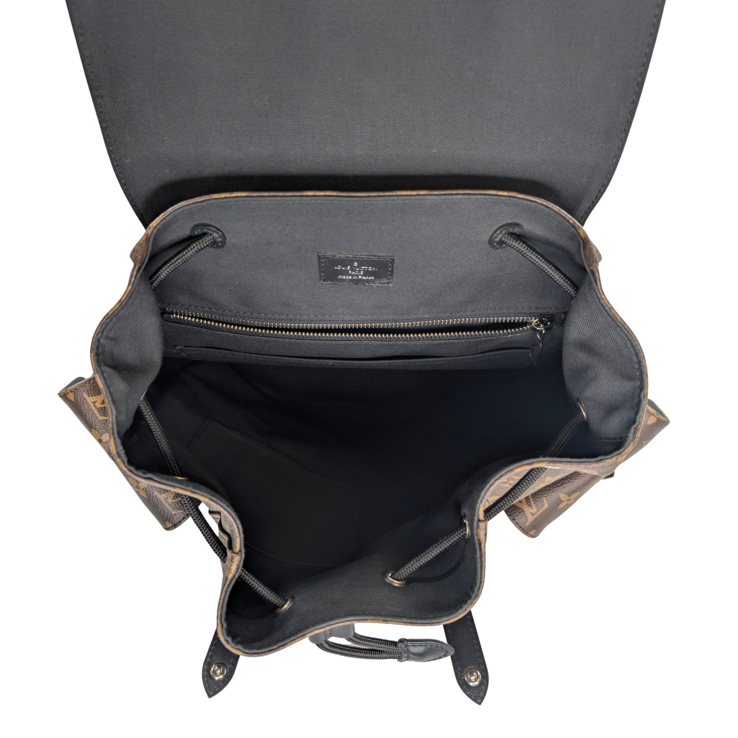 Louis Vuitton Christopher MM Backpack in Monogram Macassar Canvas