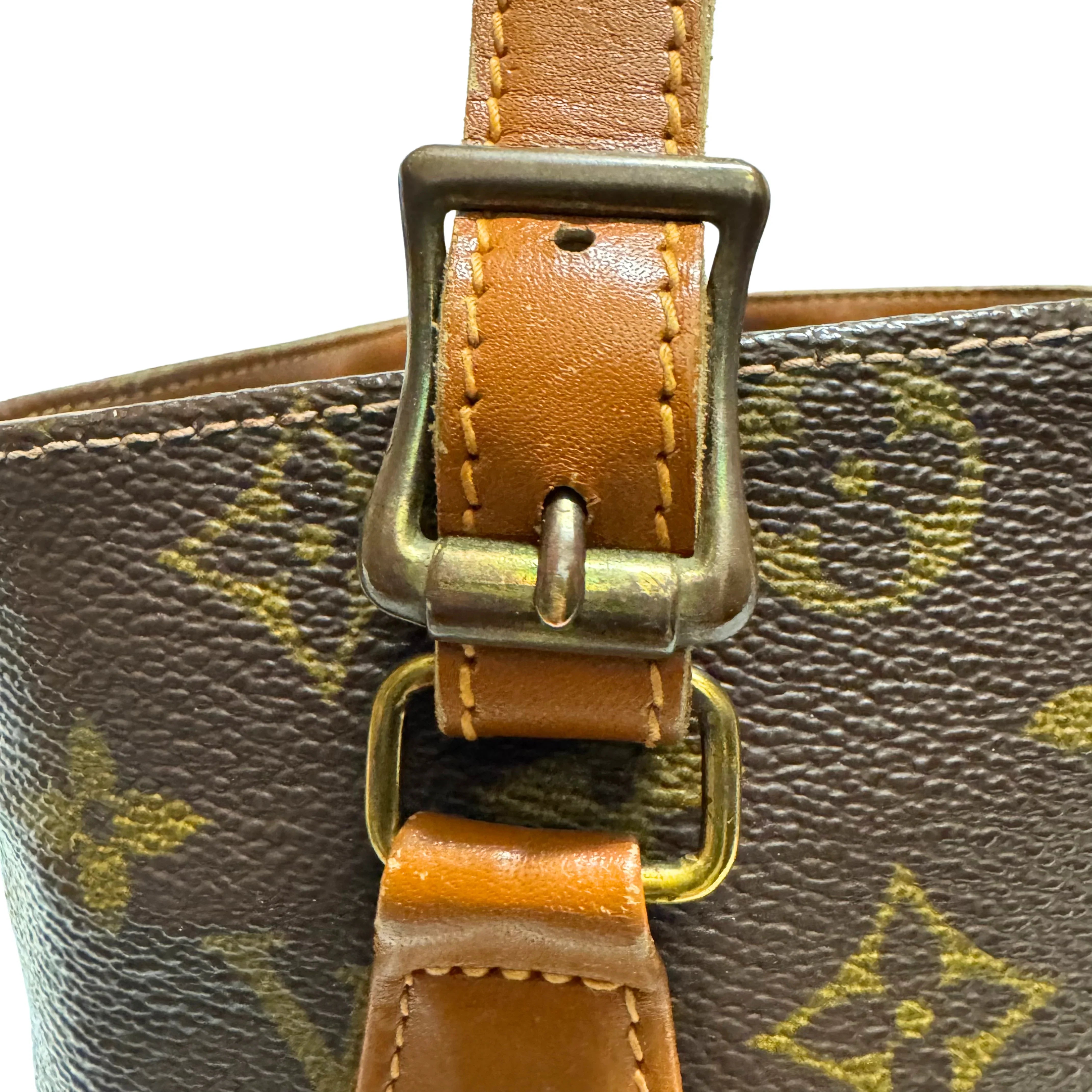 Louis Vuitton French Monogram Company Petit Marais Bucket Bag